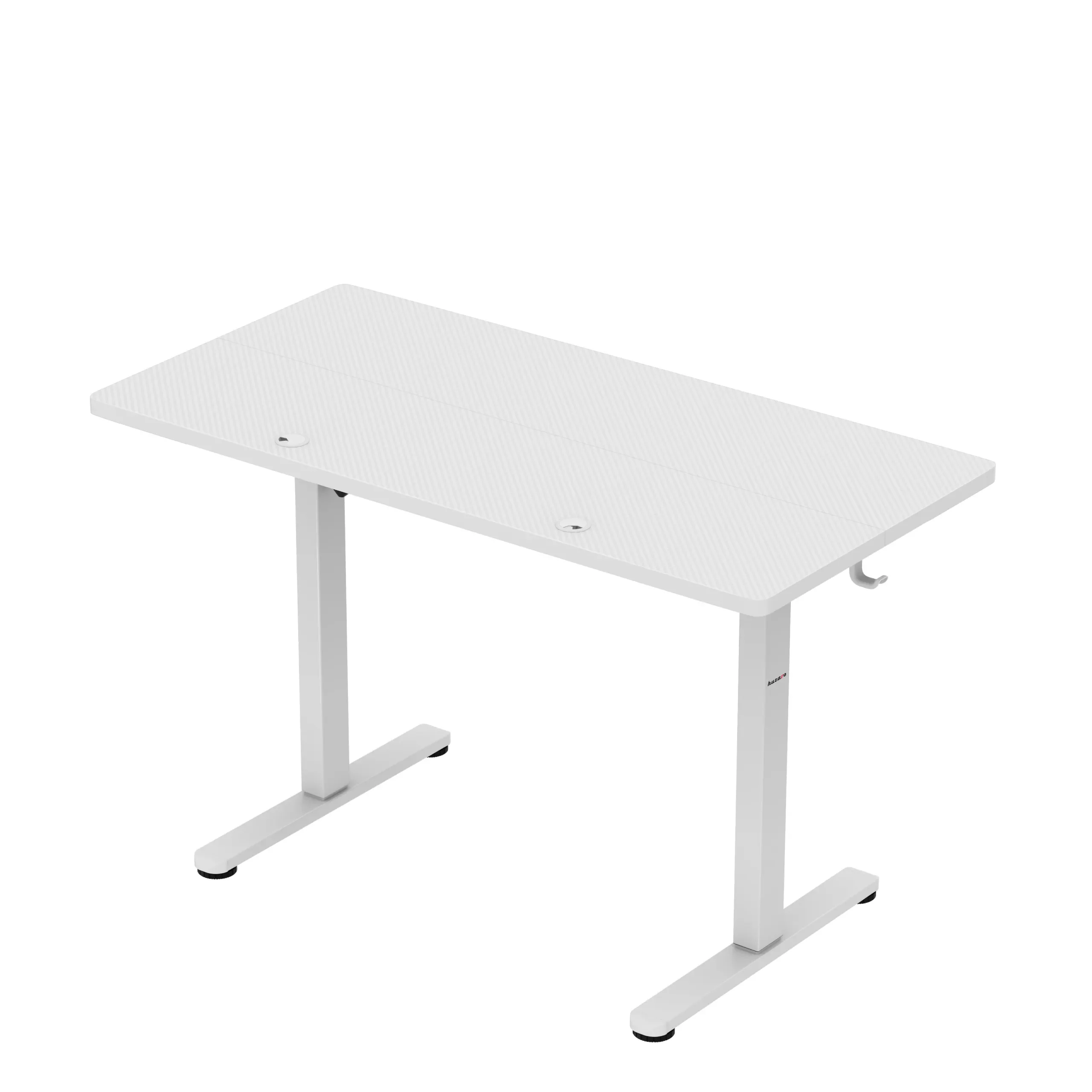 Biurko elektryczne gamingowe Huzaro Hero 8.1 White 120 cm - Image 5