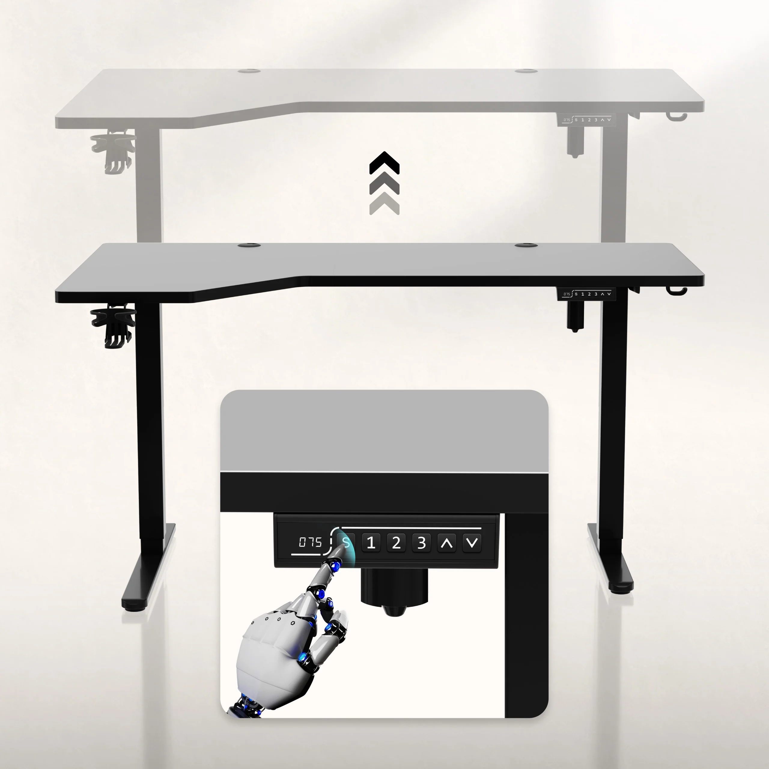 Biurko Elektryczne Huzaro Hero 9.1 145 cm - Image 6