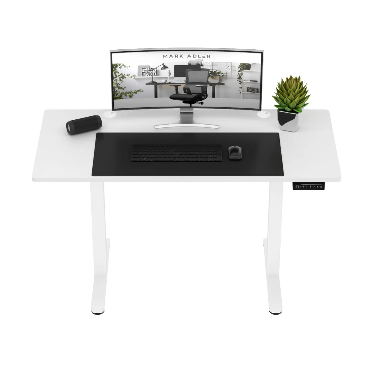 Biurko elektryczne Mark Adler Leader 7.0 White 120 cm OUTLET - Image 12