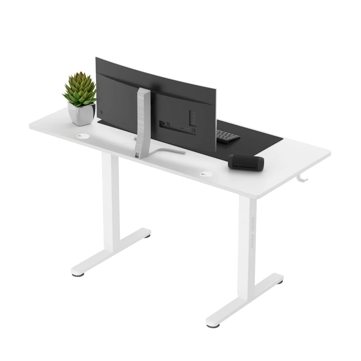 Biurko elektryczne Mark Adler Leader 7.0 White 120 cm OUTLET - Image 9