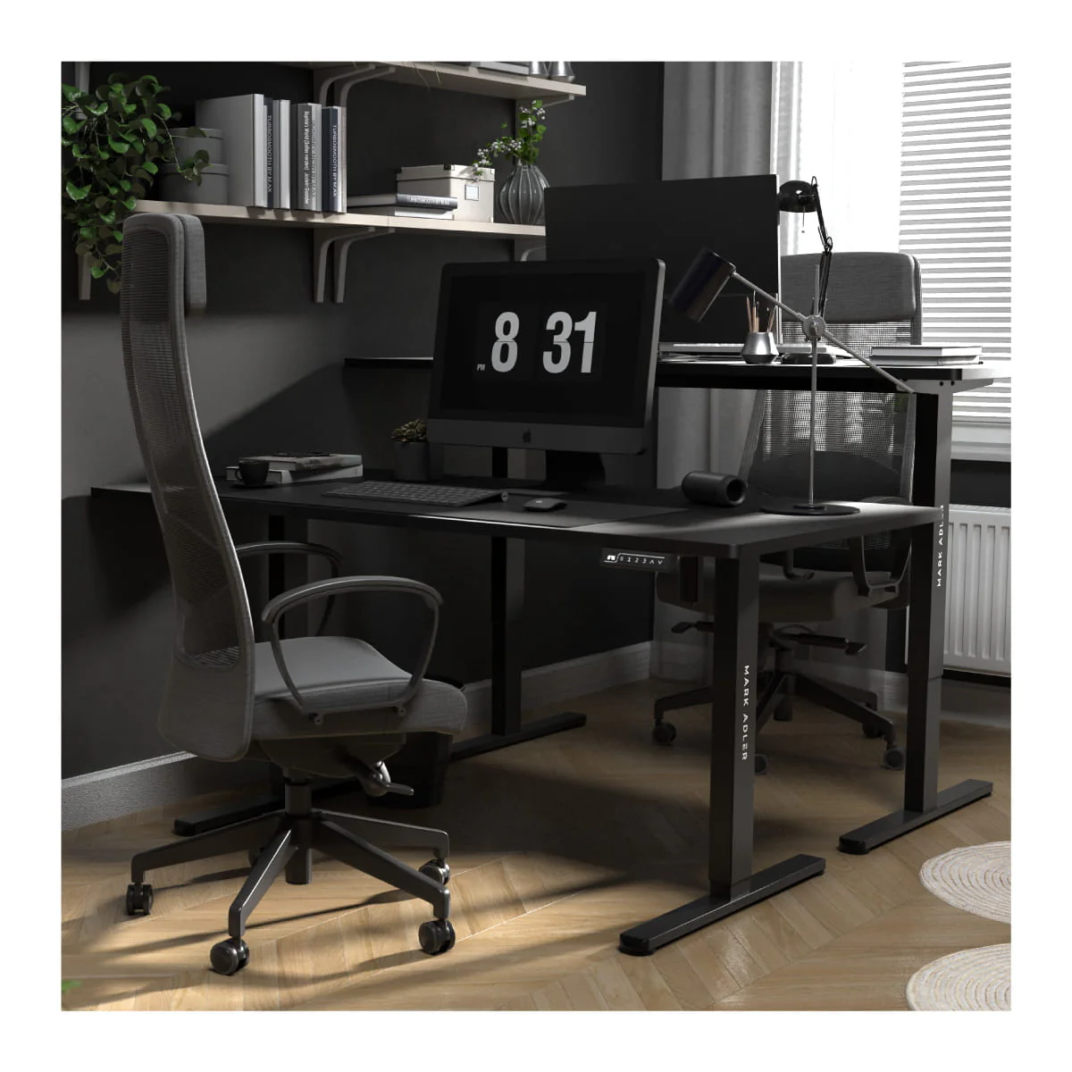 Biurko elektryczne Mark Adler Leader 7.6 Black 160 cm OUTLET - Image 9