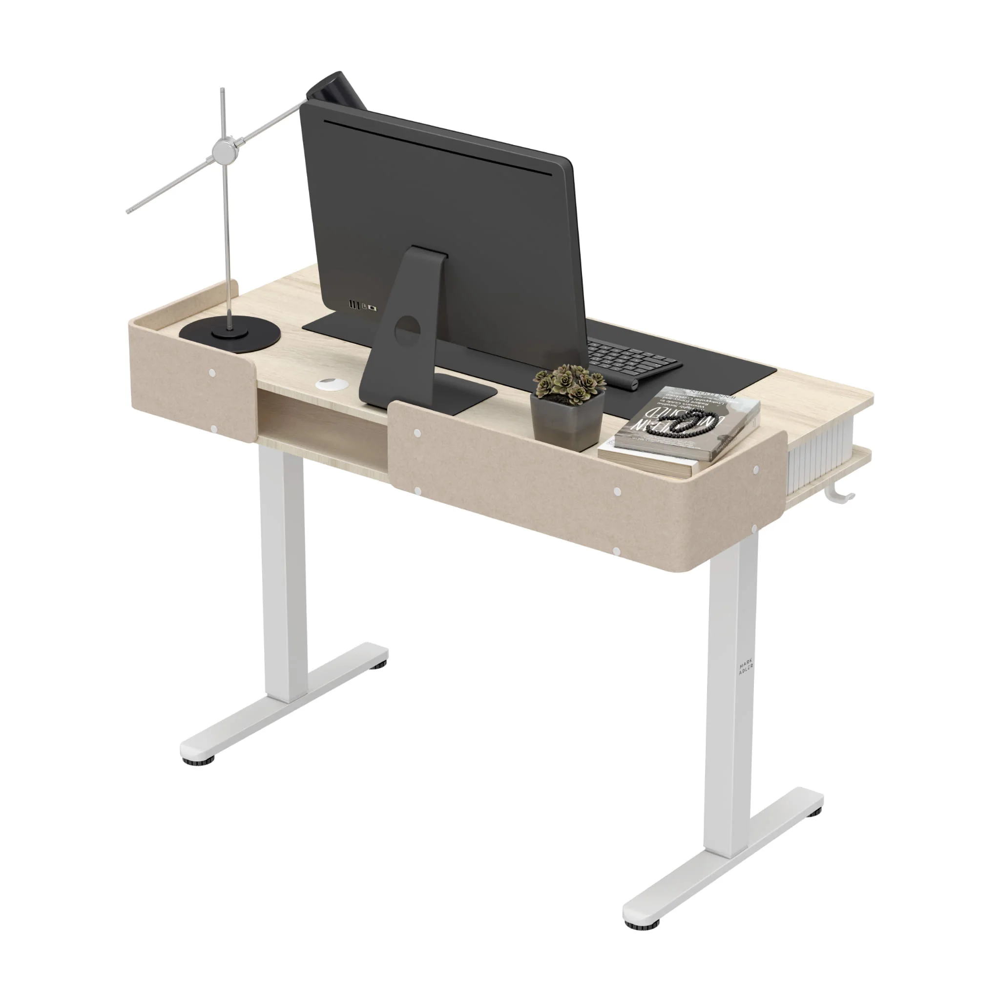 Biurko elektryczne Mark Adler Leader 8.0 White 120 cm - Image 13