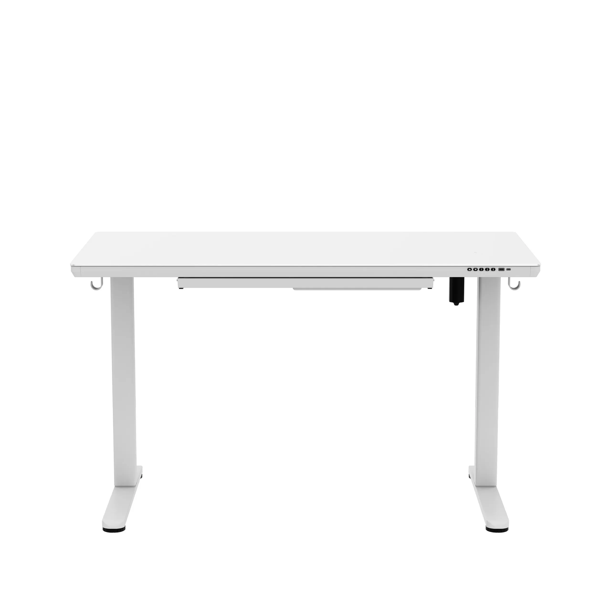 Biurko elektryczne ze szklanym blatem Mark Adler Leader 8.5 White - Image 23