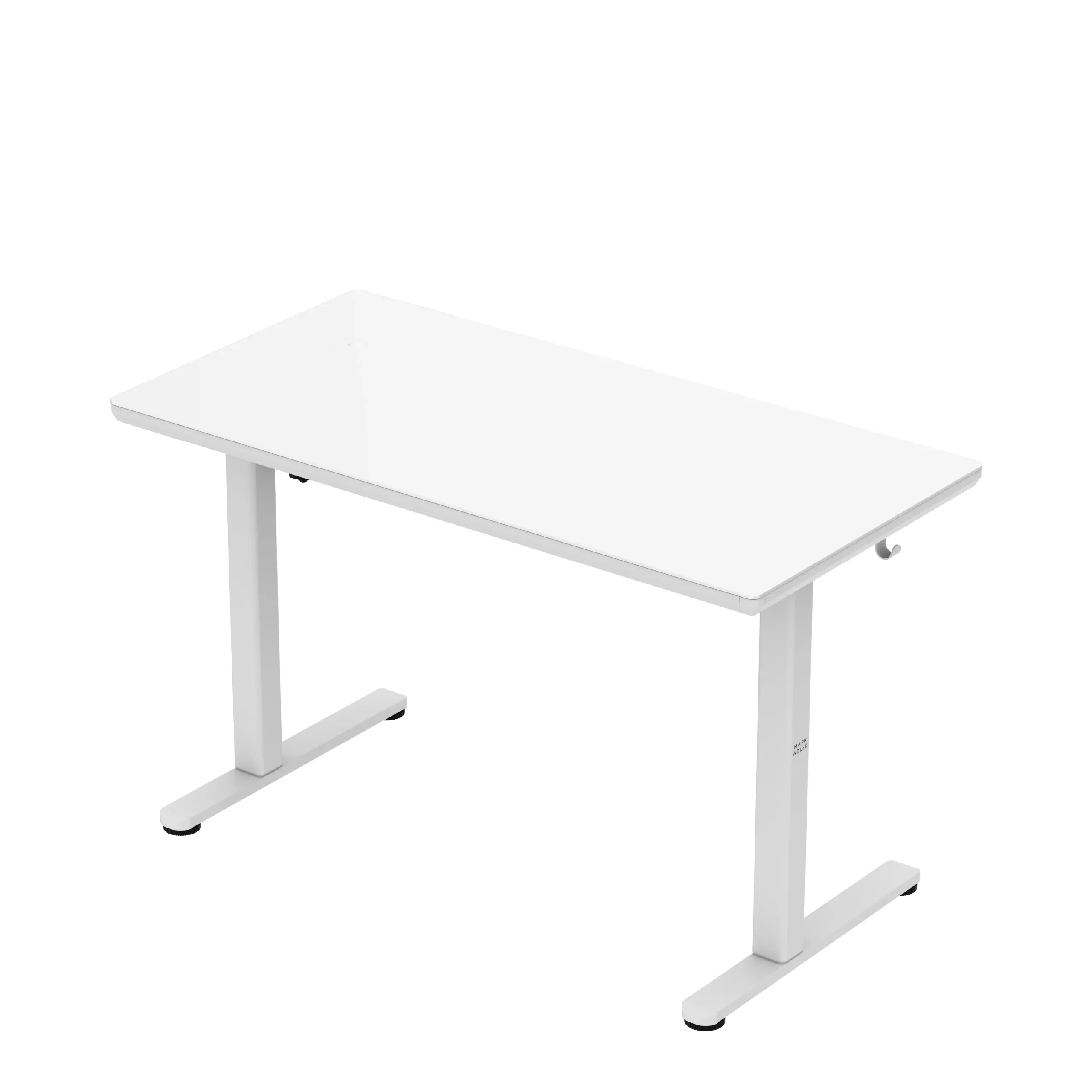 Biurko elektryczne ze szklanym blatem Mark Adler Leader 8.5 White - Image 6