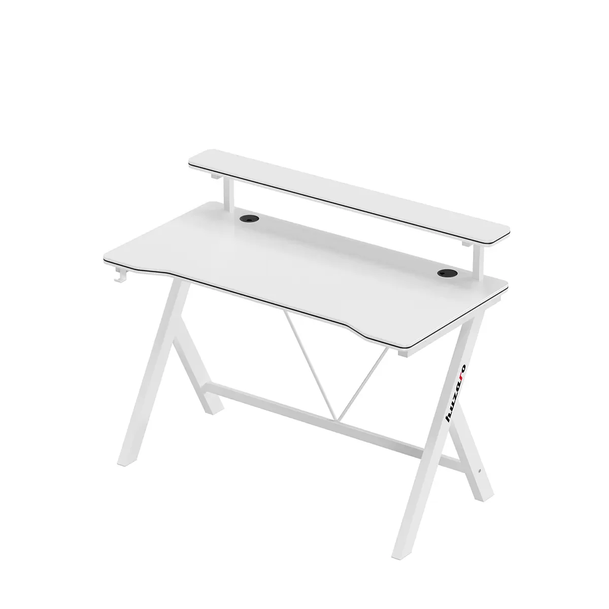 Biurko gamingowe 120 cm Huzaro Hero 1.9 White - Image 12