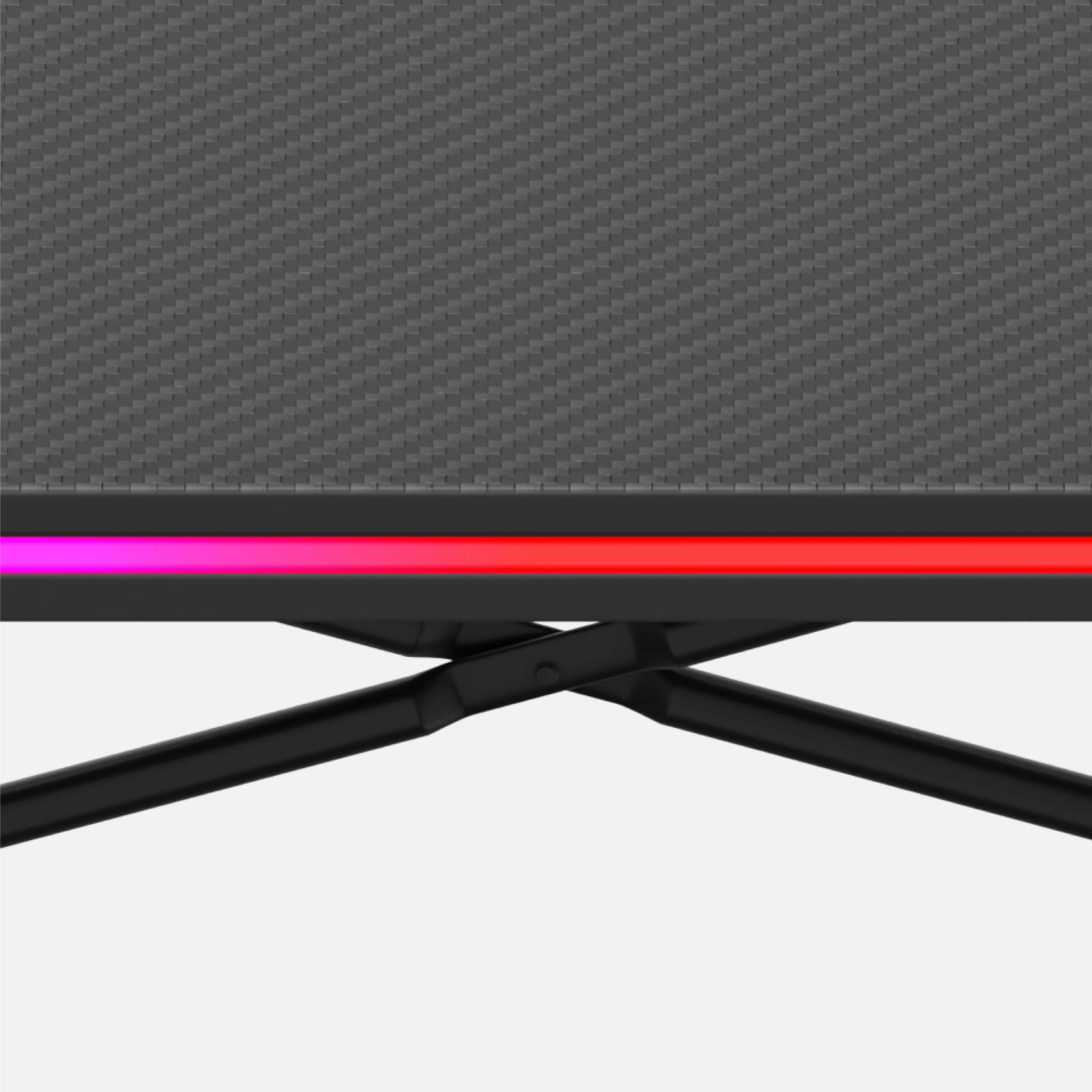 Biurko Gamingowe Huzaro Hero 1.7 RGB Black 120 cm - Image 12