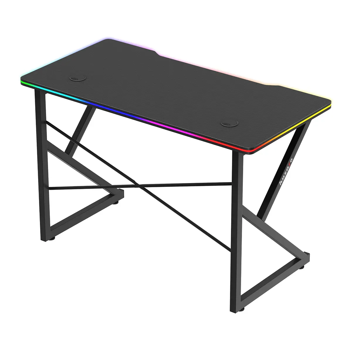Biurko Gamingowe Huzaro Hero 1.7 RGB Black 120 cm - Image 8