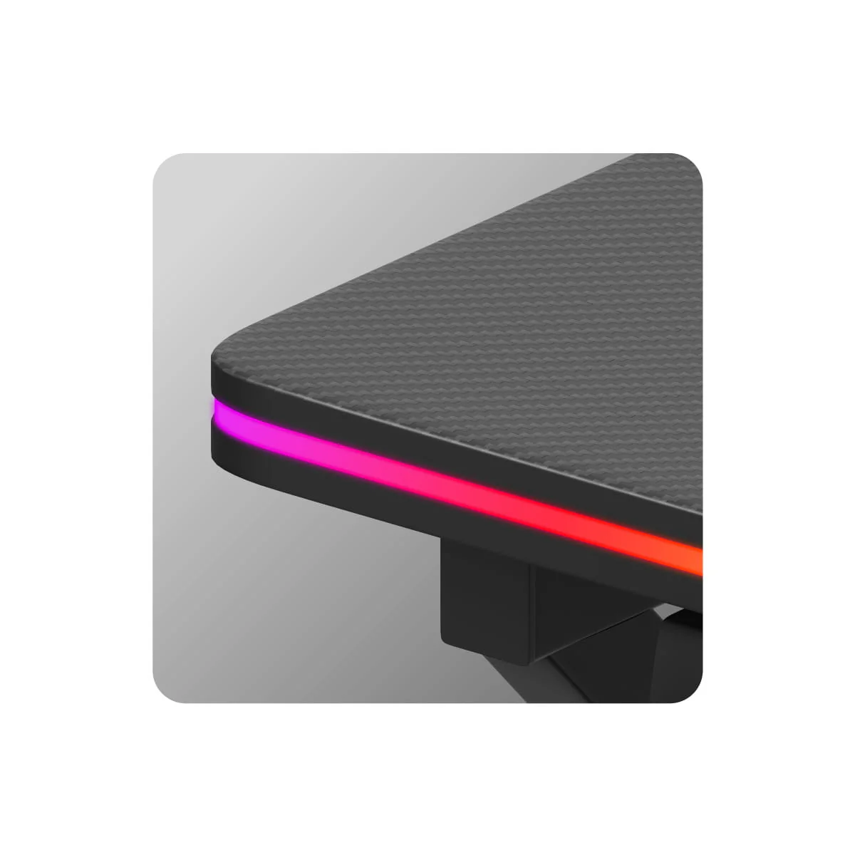 Biurko Gamingowe Huzaro Hero 1.7 RGB Black 120 cm OUTLET - Image 16