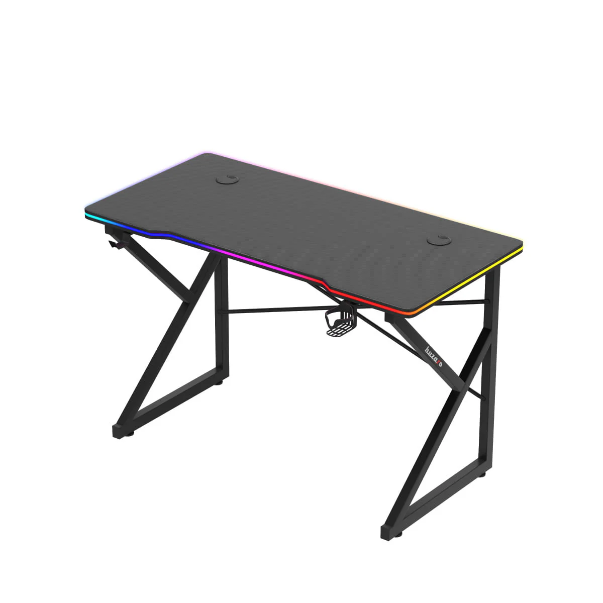 Biurko Gamingowe Huzaro Hero 1.7 RGB Black 120 cm OUTLET - Image 5