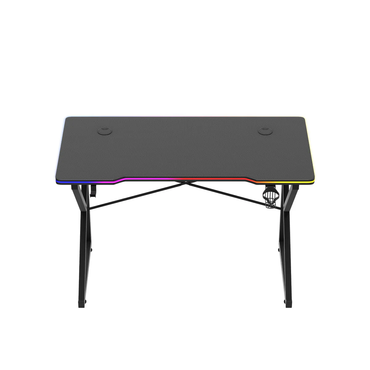 Biurko Gamingowe Huzaro Hero 1.7 RGB Black 120 cm OUTLET - Image 7