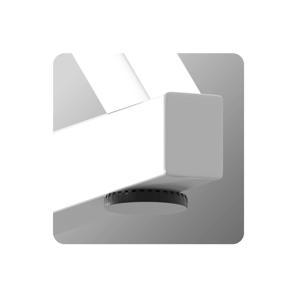 Biurko Gamingowe Huzaro Hero 1.7 RGB White 120 cm OUTLET - Image 10