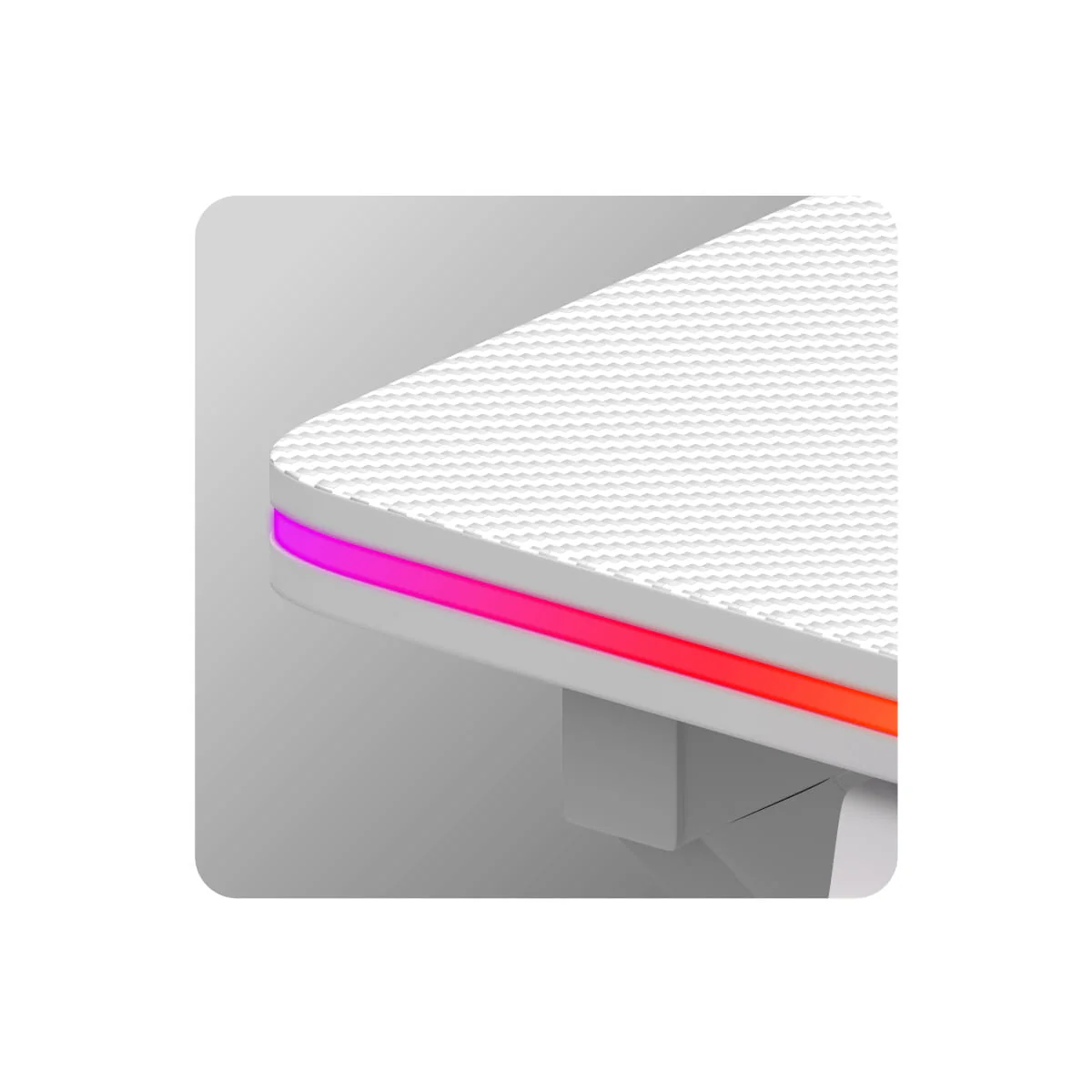 Biurko Gamingowe Huzaro Hero 1.7 RGB White 120 cm OUTLET - Image 16