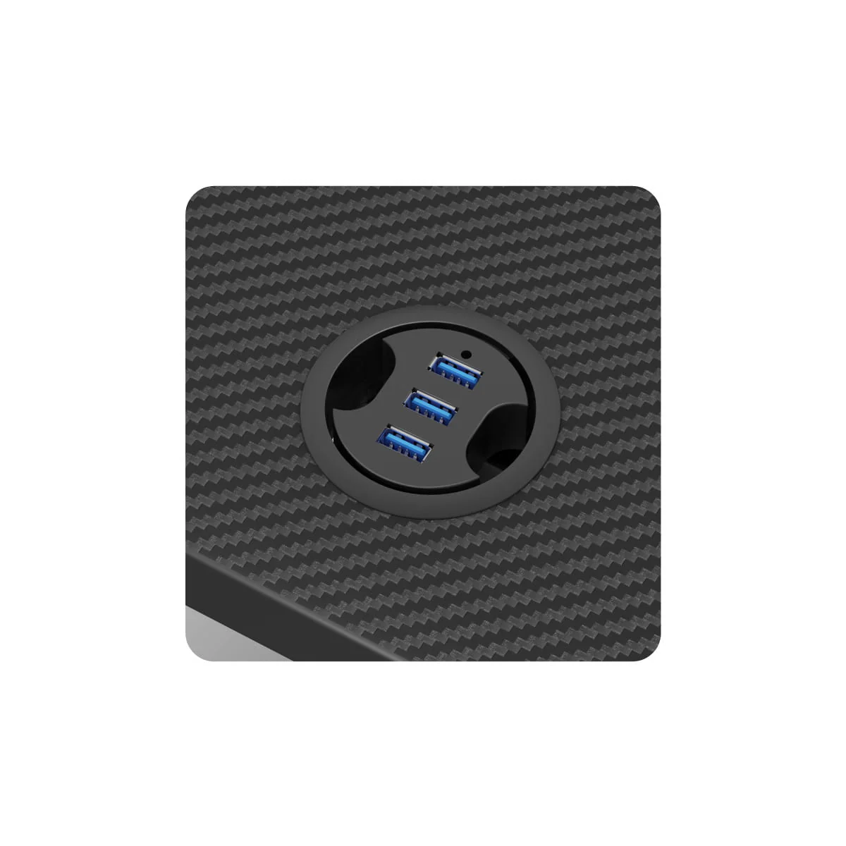 Biurko Gamingowe Huzaro Hero 2.5 RGB LED 120 cm OUTLET - Image 15