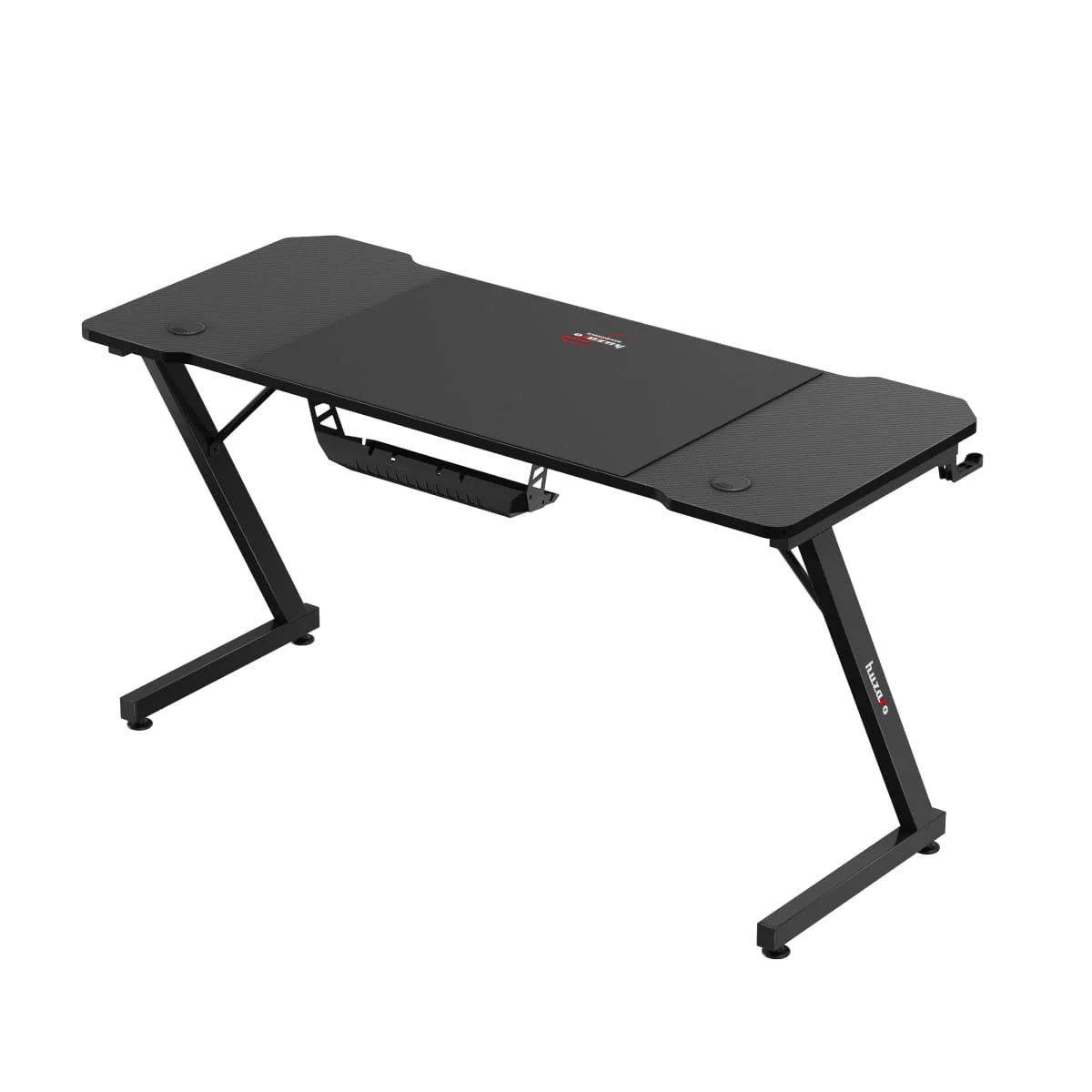 Biurko gamingowe Huzaro Hero 3.3 Black 140 cm - Image 7