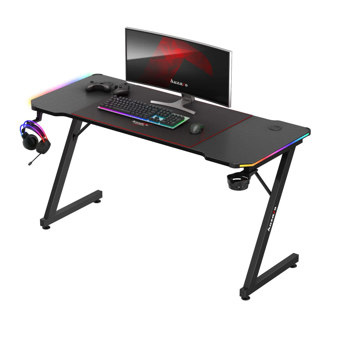 Biurko Gamingowe Huzaro Hero 3.3 RGB 140 cm - Image 14
