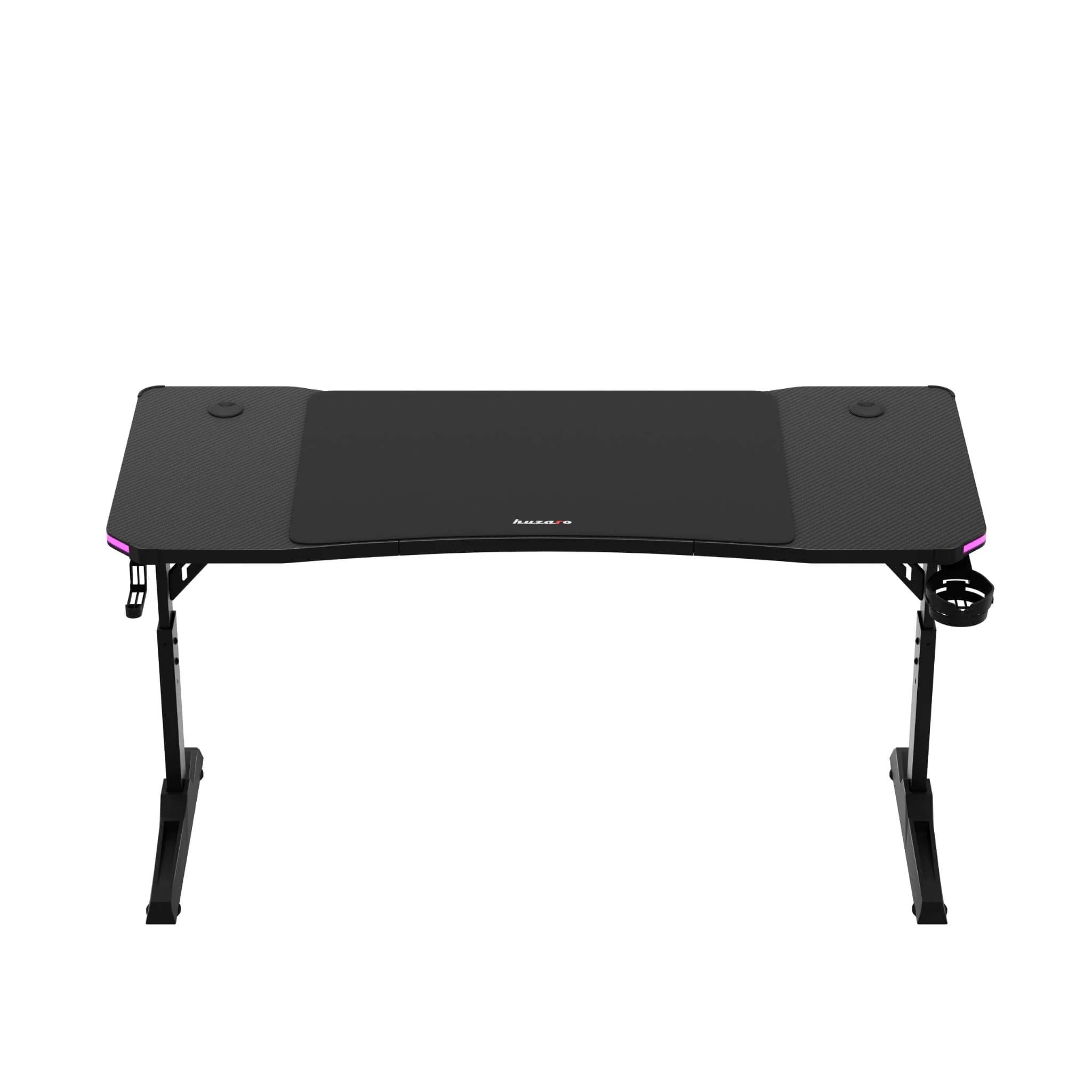 Biurko gamingowe Huzaro Hero 3.6 RGB LED Black 140 cm - Image 18