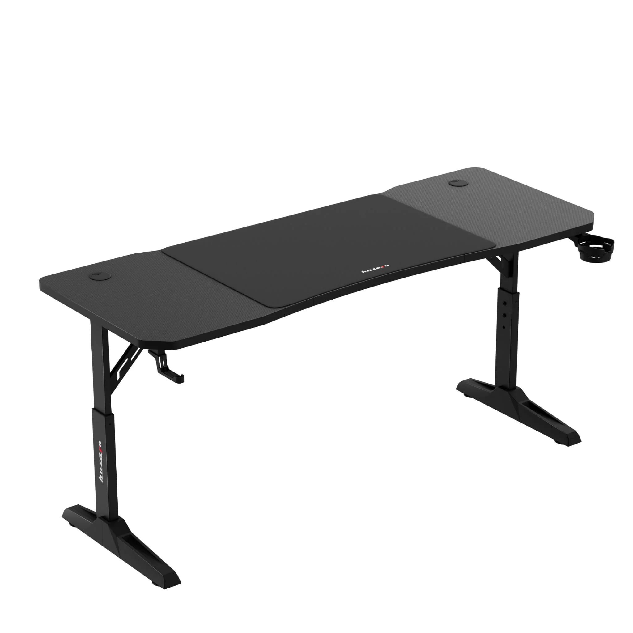 Biurko gamingowe Huzaro Hero 4.6 Black 160 cm - Image 9