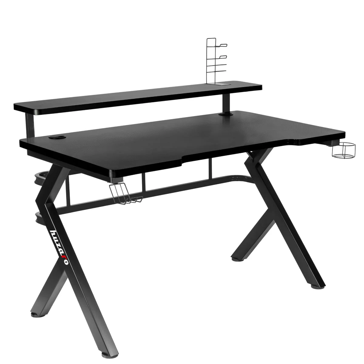 Biurko Gamingowe Huzaro Hero 5.0 Black 120 cm OUTLET - Image 2