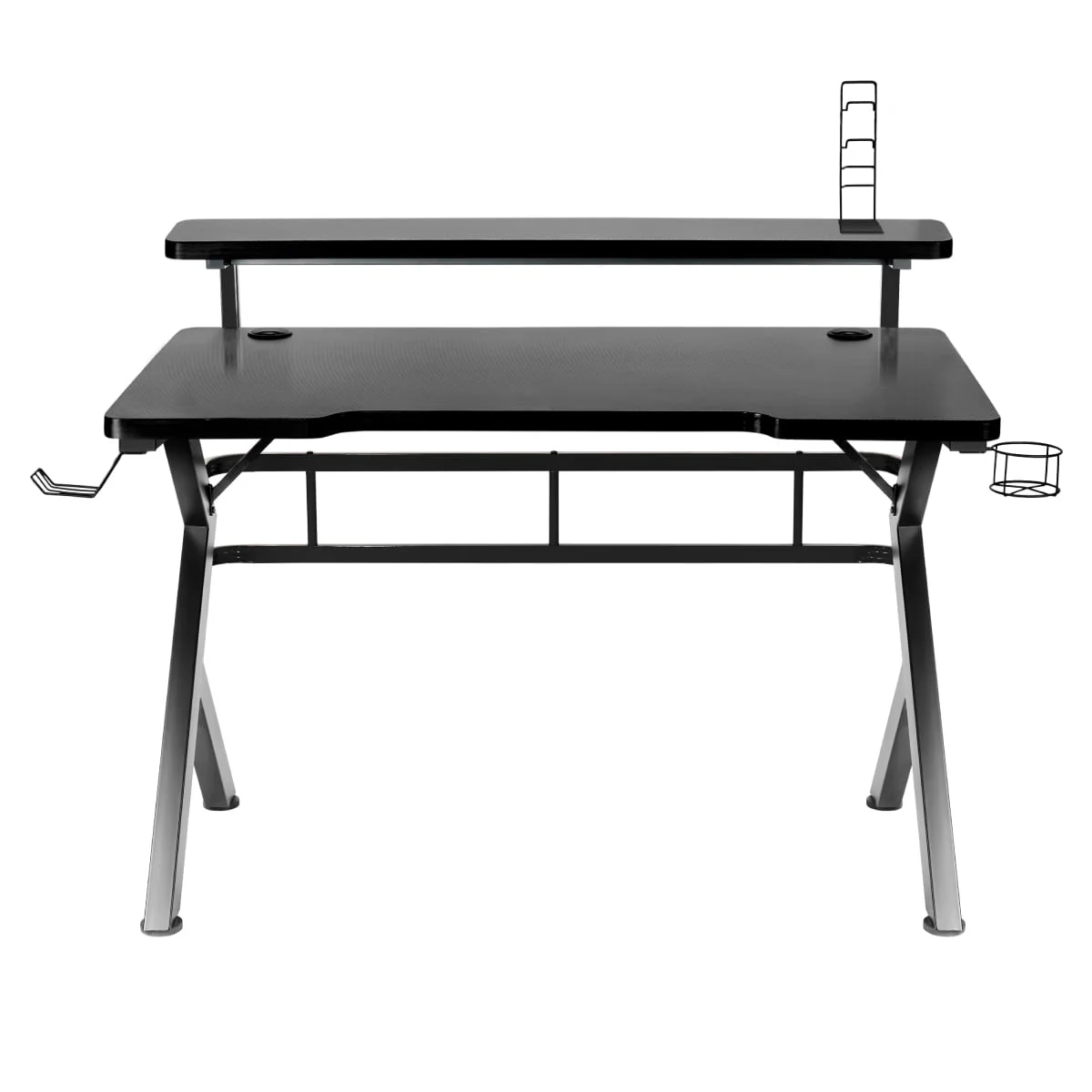 Biurko Gamingowe Huzaro Hero 5.0 Black 120 cm OUTLET - Image 3