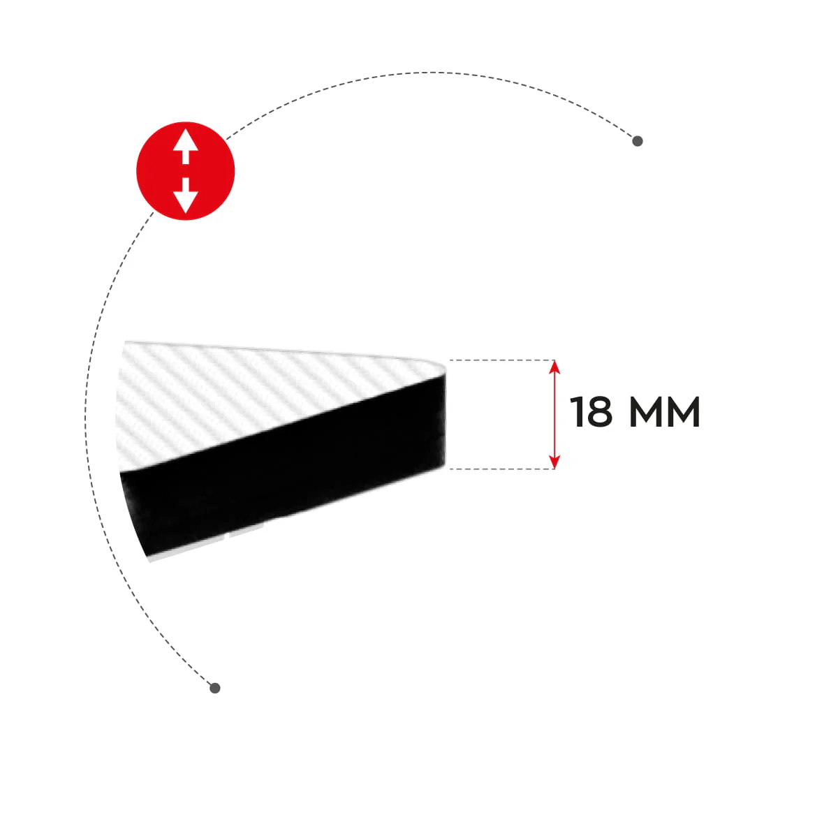 Biurko Gamingowe Huzaro Hero 5.0 White 120 cm OUTLET - Image 13
