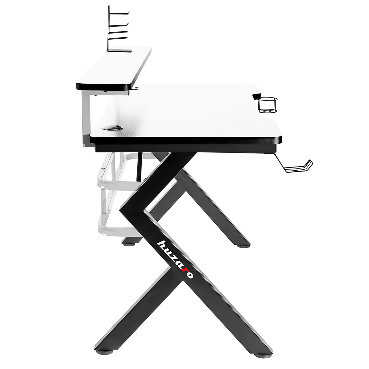 Biurko Gamingowe Huzaro Hero 5.0 White 120 cm OUTLET - Image 5