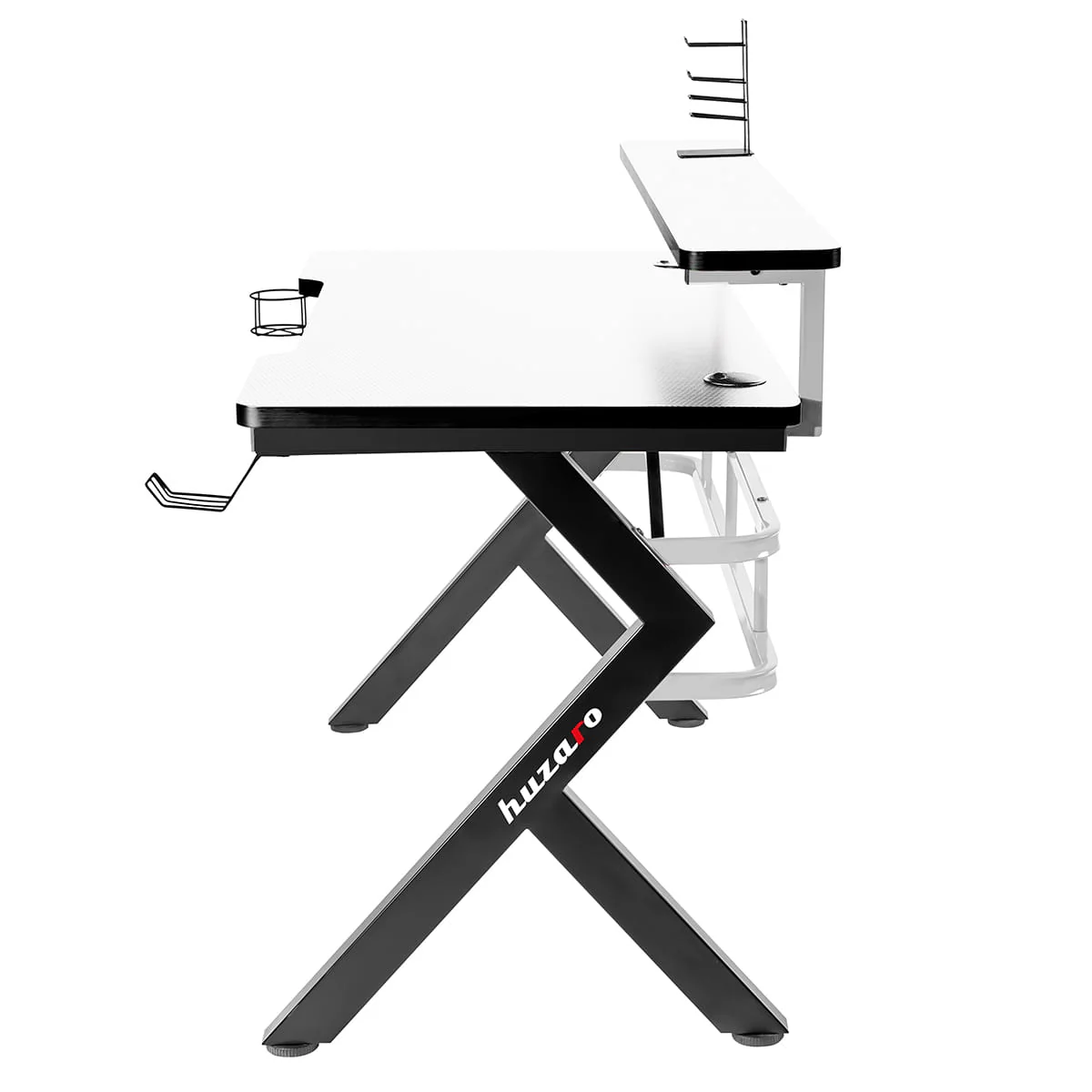Biurko Gamingowe Huzaro Hero 5.0 White 120 cm OUTLET - Image 6