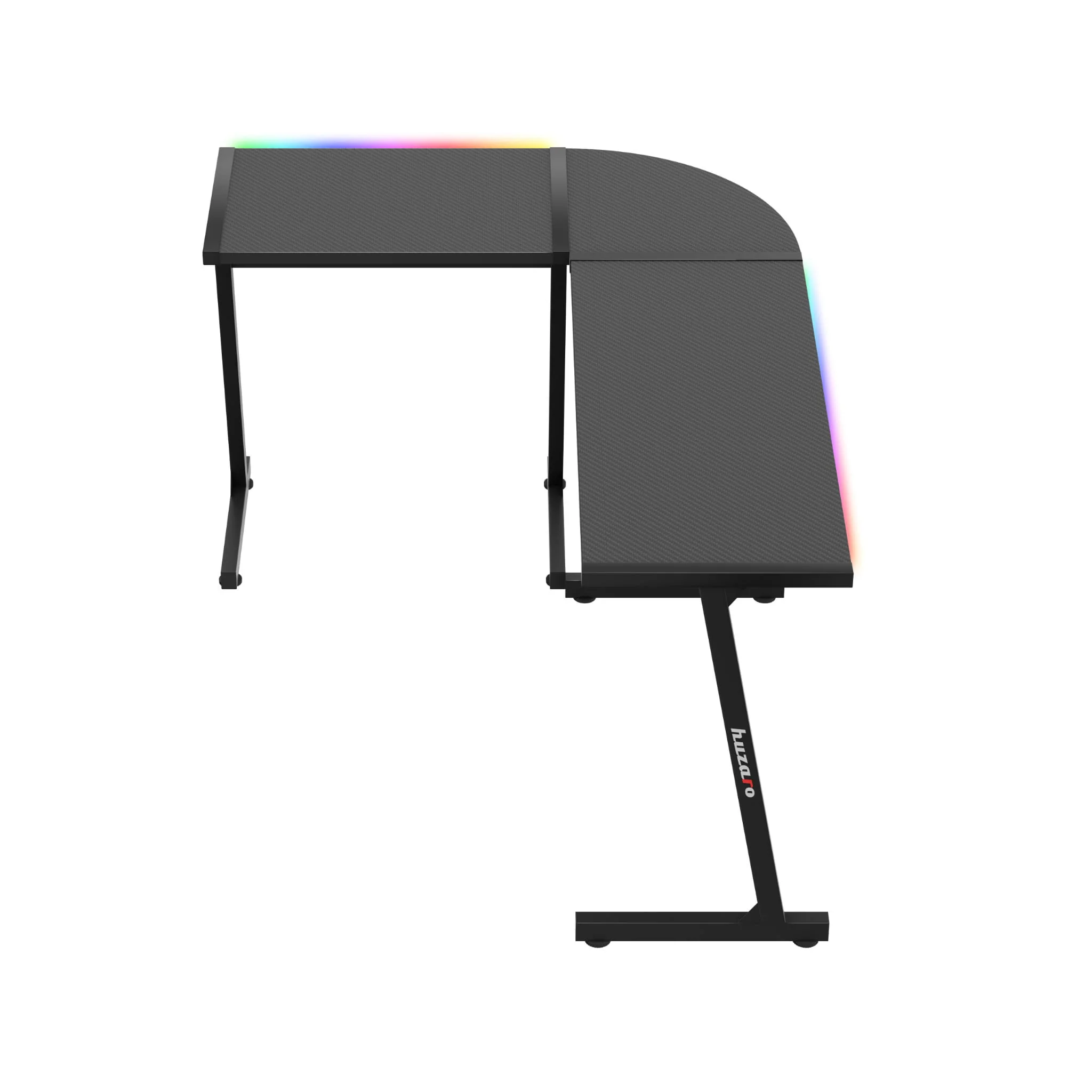 Biurko Gamingowe HUZARO HERO 6.0 Black RGB Smart 147 cm - Image 12
