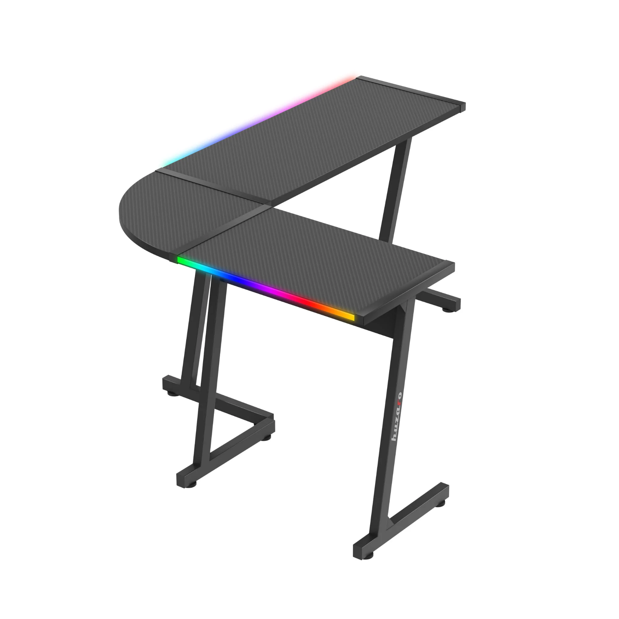 Biurko Gamingowe HUZARO HERO 6.0 Black RGB Smart 147 cm - Image 7
