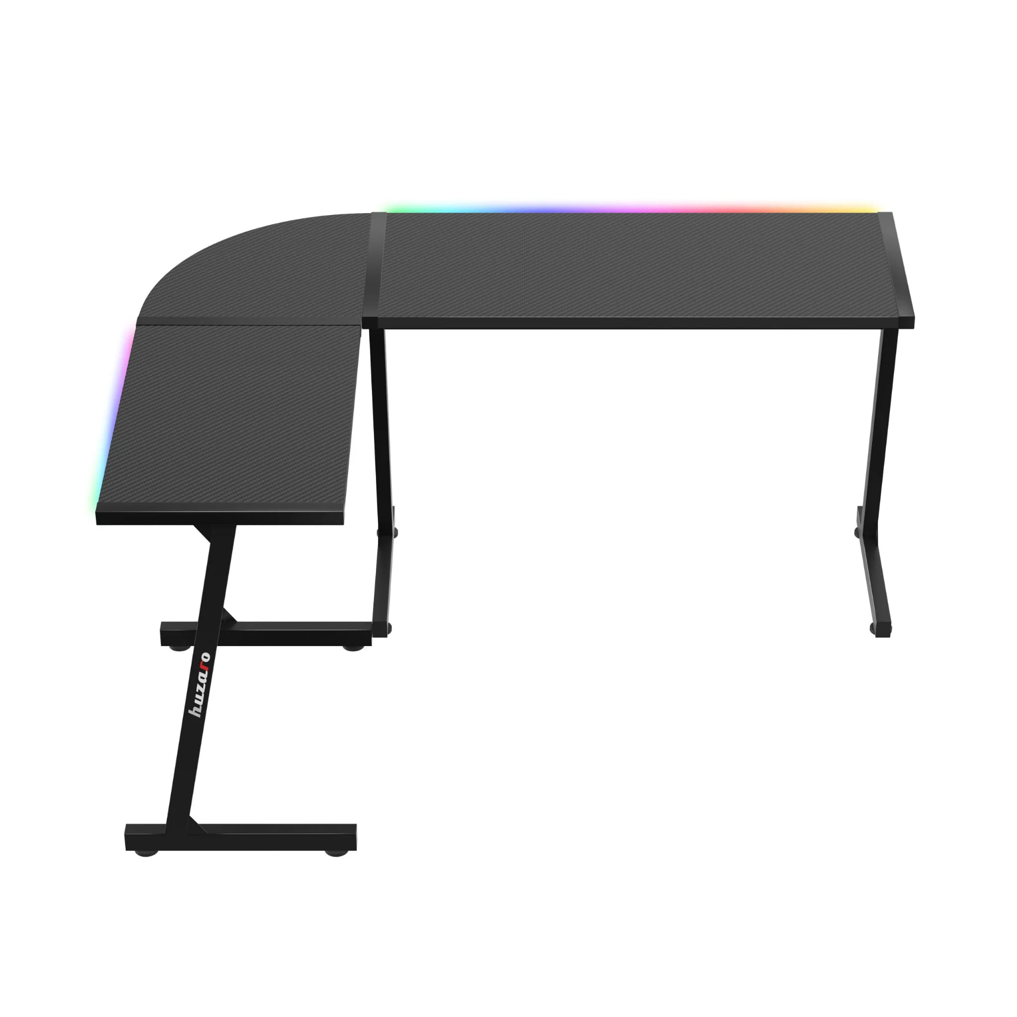 Biurko Gamingowe HUZARO HERO 6.0 Black RGB Smart 147 cm - Image 9