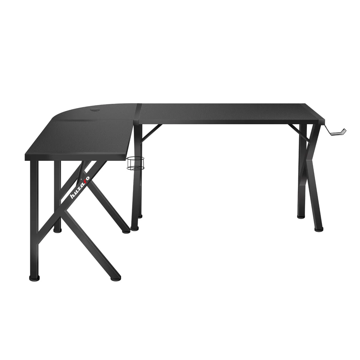 Biurko Gamingowe Huzaro Hero 6.3 Black 154 cm OUTLET - Image 5