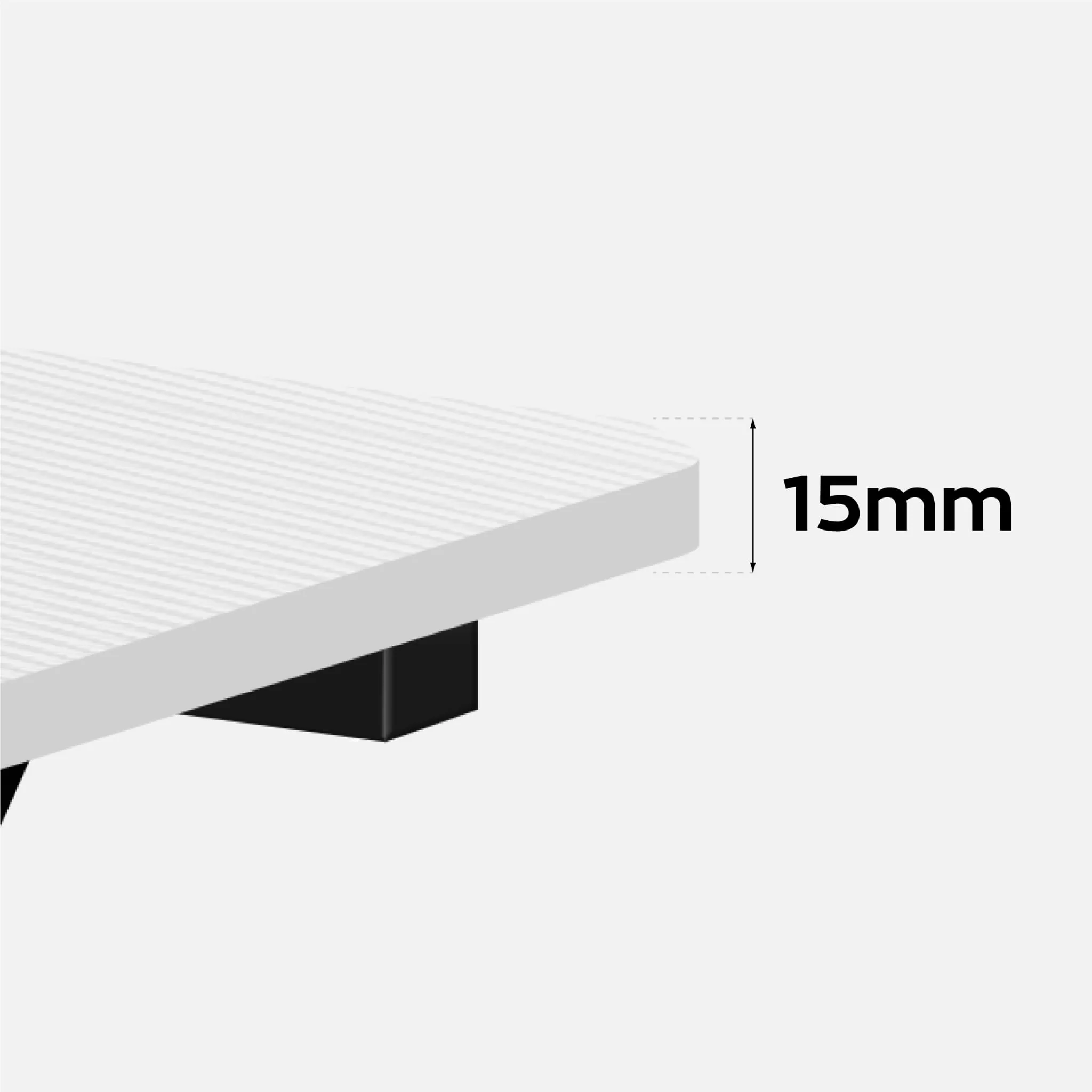 Biurko Gamingowe Huzaro Hero 7.0 White 154 cm - Image 3