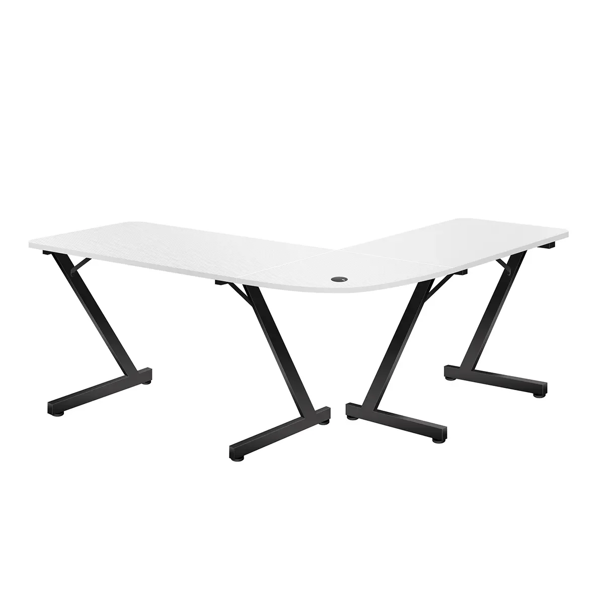 Biurko Gamingowe Huzaro Hero 7.0 White 154 cm - Image 6