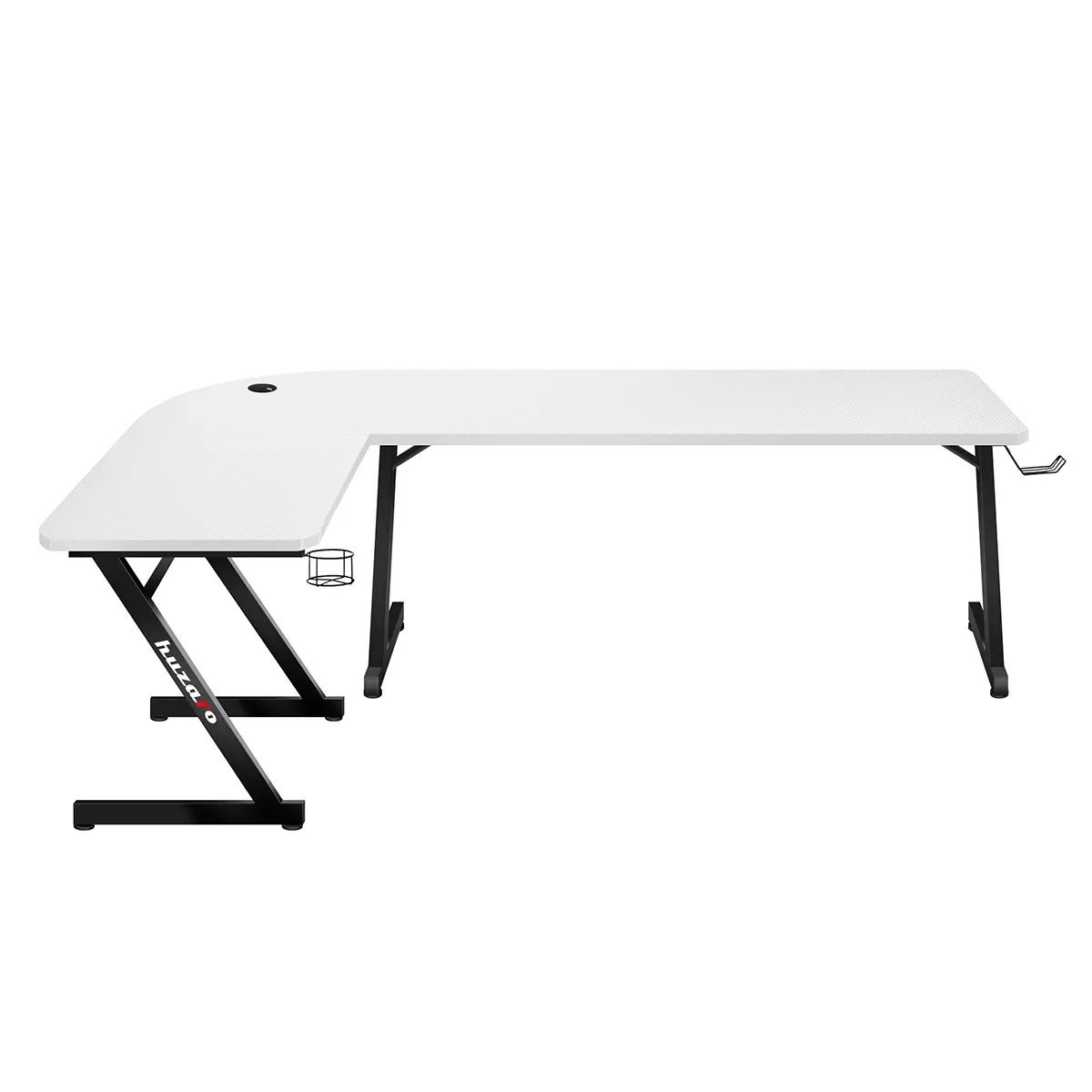 Biurko Gamingowe Huzaro Hero 7.0 White 154 cm - Image 7