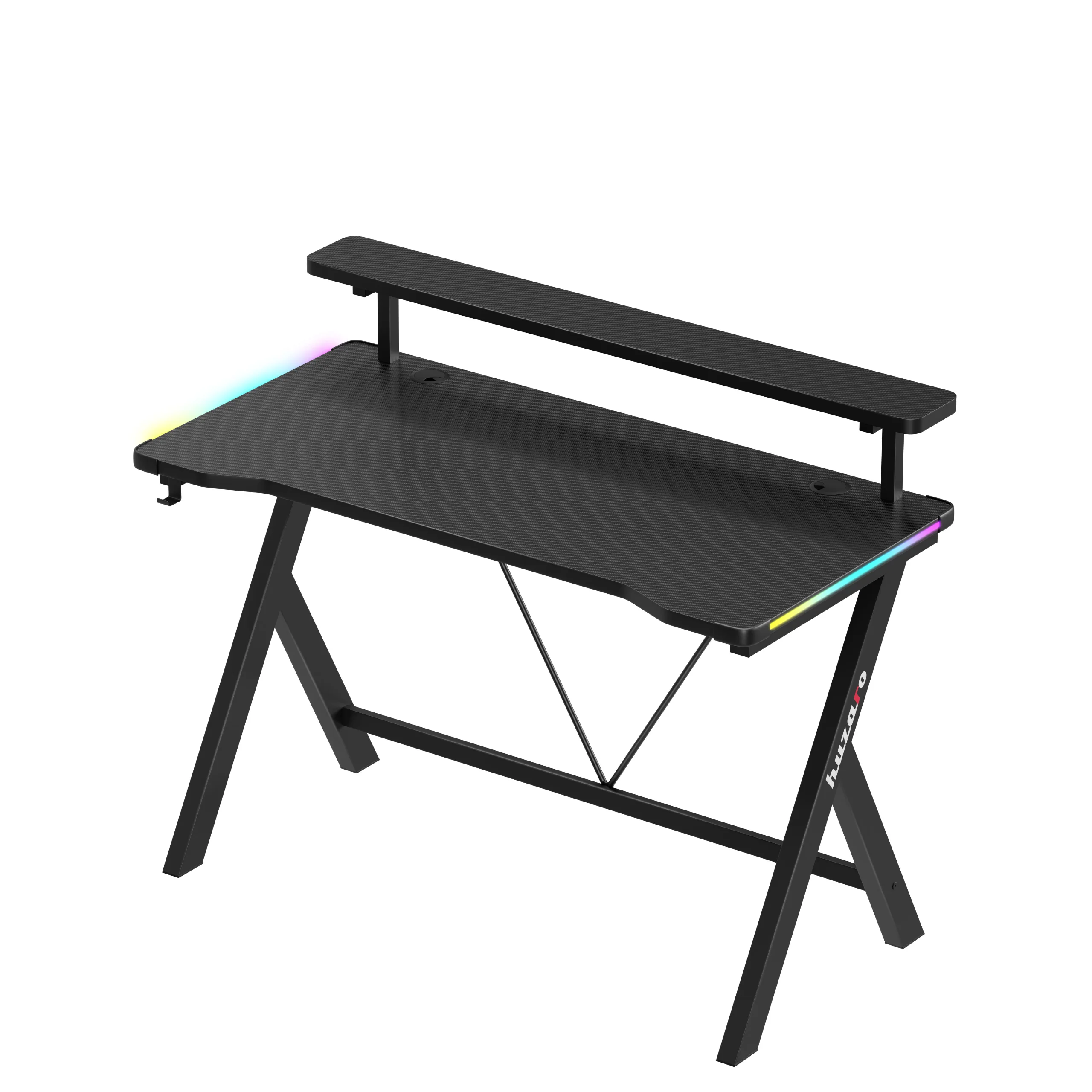 Biurko gamingowe LED Huzaro Hero 1.9 RGB  120 cm - Image 12