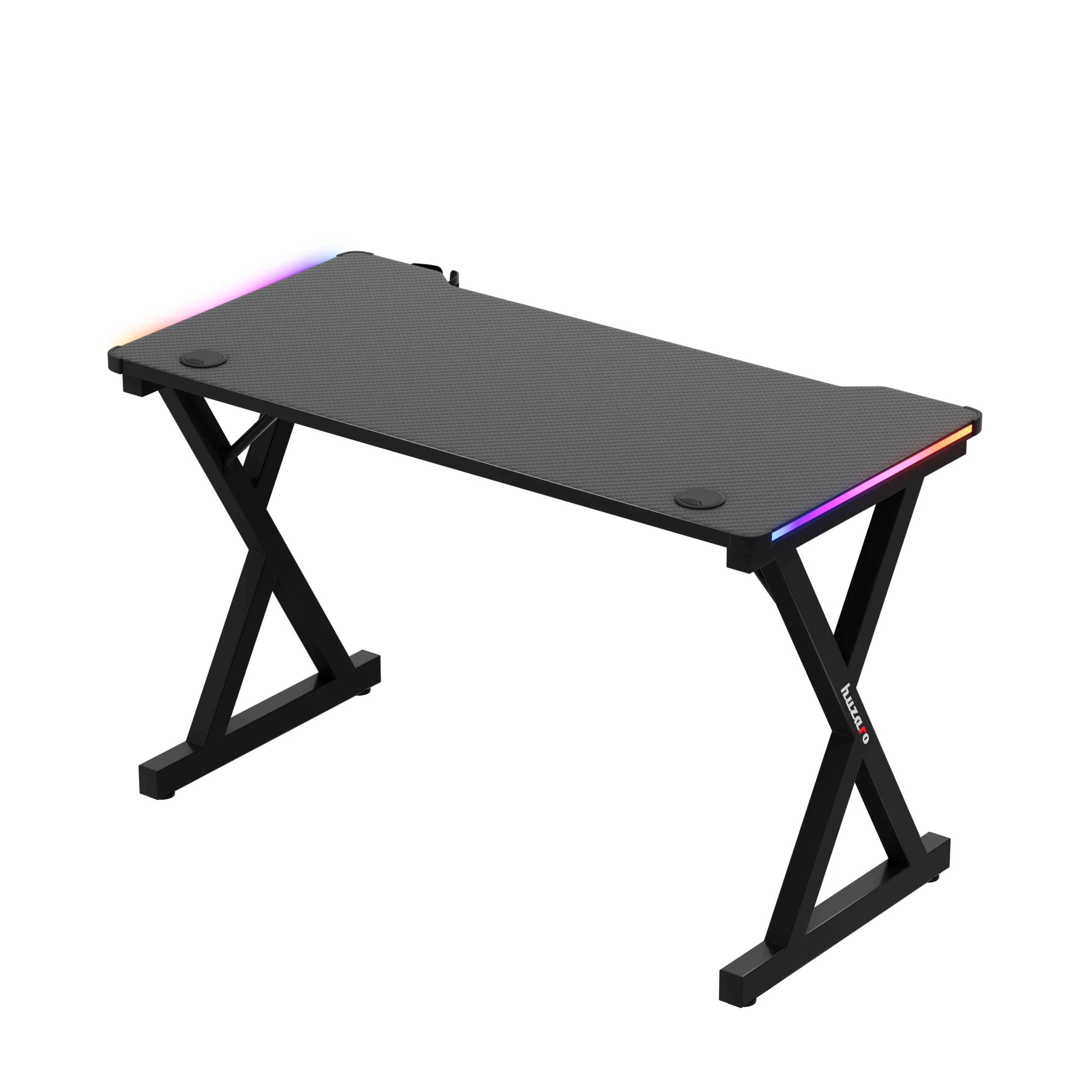 Biurko gamingowe LED Huzaro Hero 2.3 RGB 120 cm - Image 5