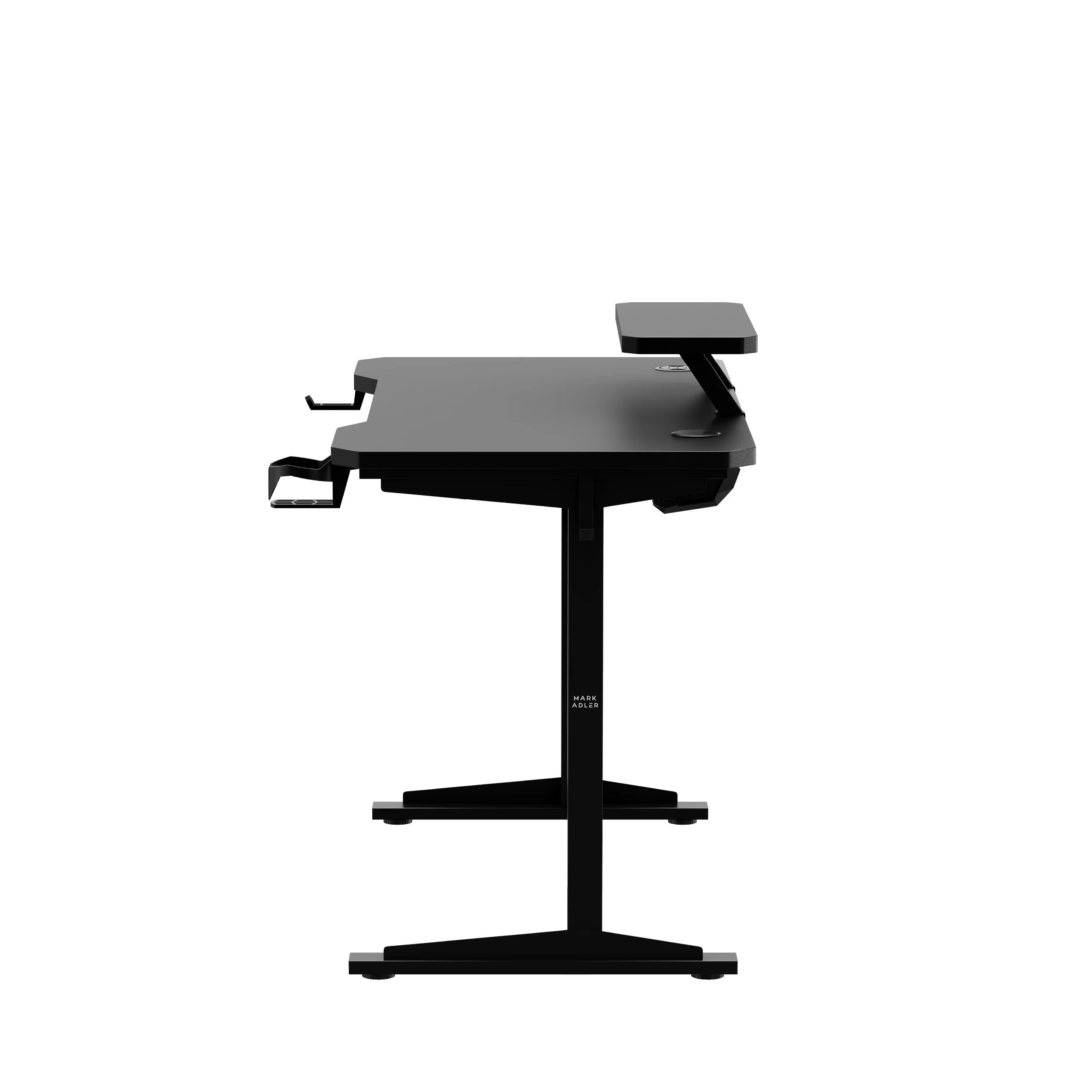 Biurko komputerowe z półką Mark Adler Leader 5.1 Black  115 cm - Image 21