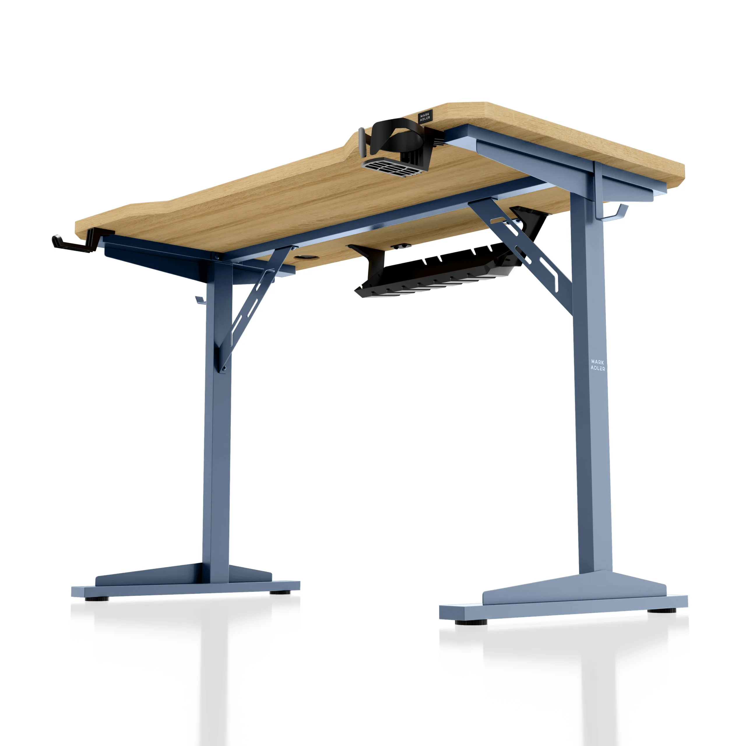Biurko komputerowe z półką Mark Adler Leader 5.1 Oak  115 cm - Image 13