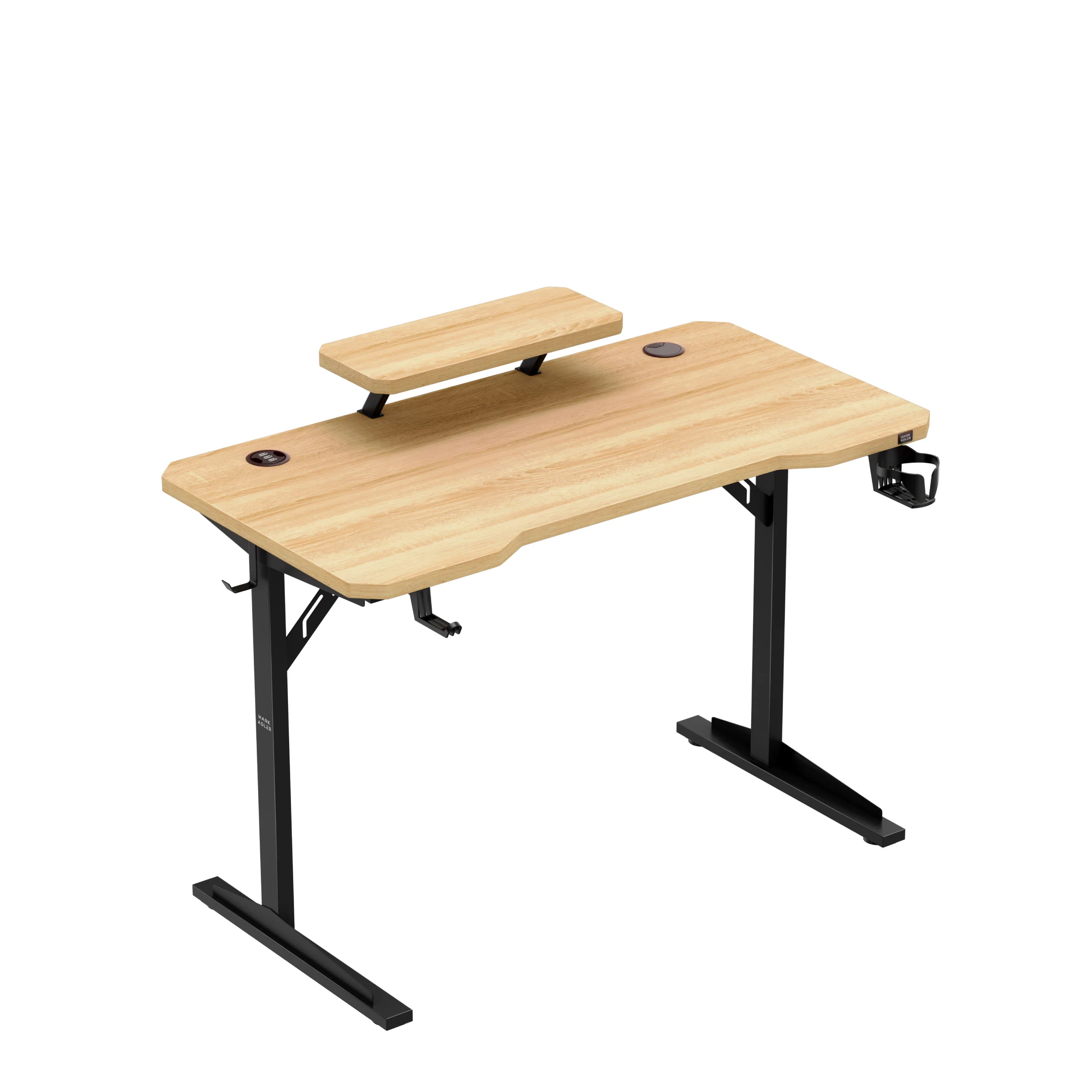 Biurko komputerowe z półką Mark Adler Leader 5.1 Oak  115 cm - Image 8