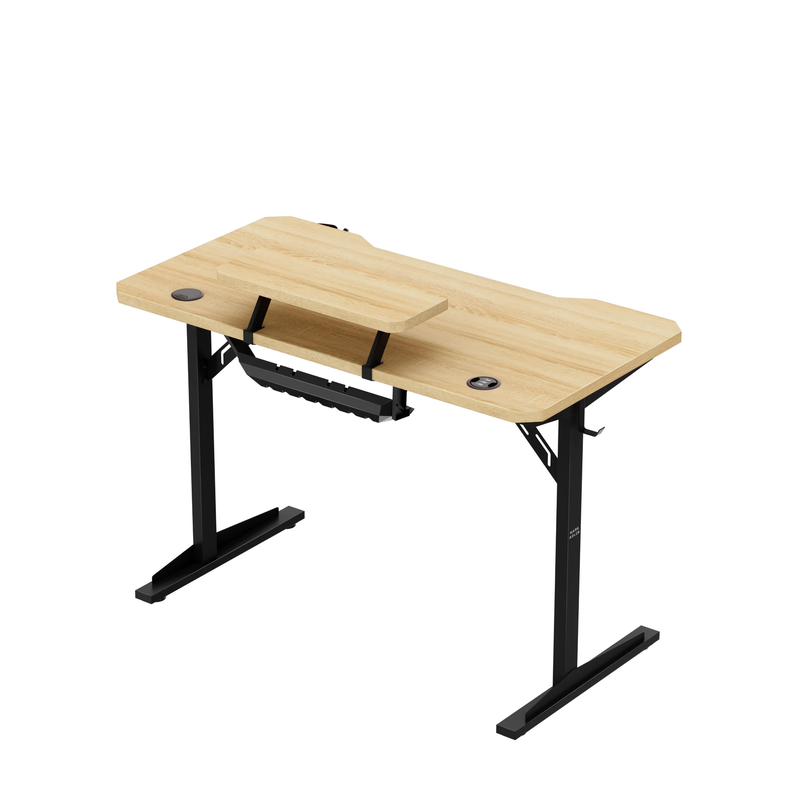Biurko komputerowe z półką Mark Adler Leader 5.1 Oak  115 cm - Image 9