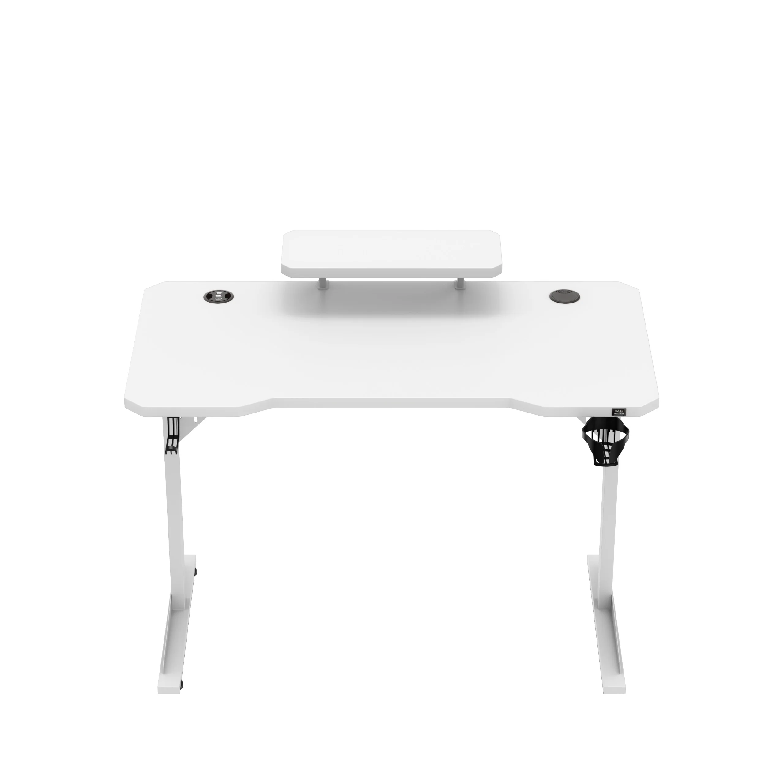 Biurko komputerowe z półką Mark Adler Leader 5.1 White 115 cm - Image 17