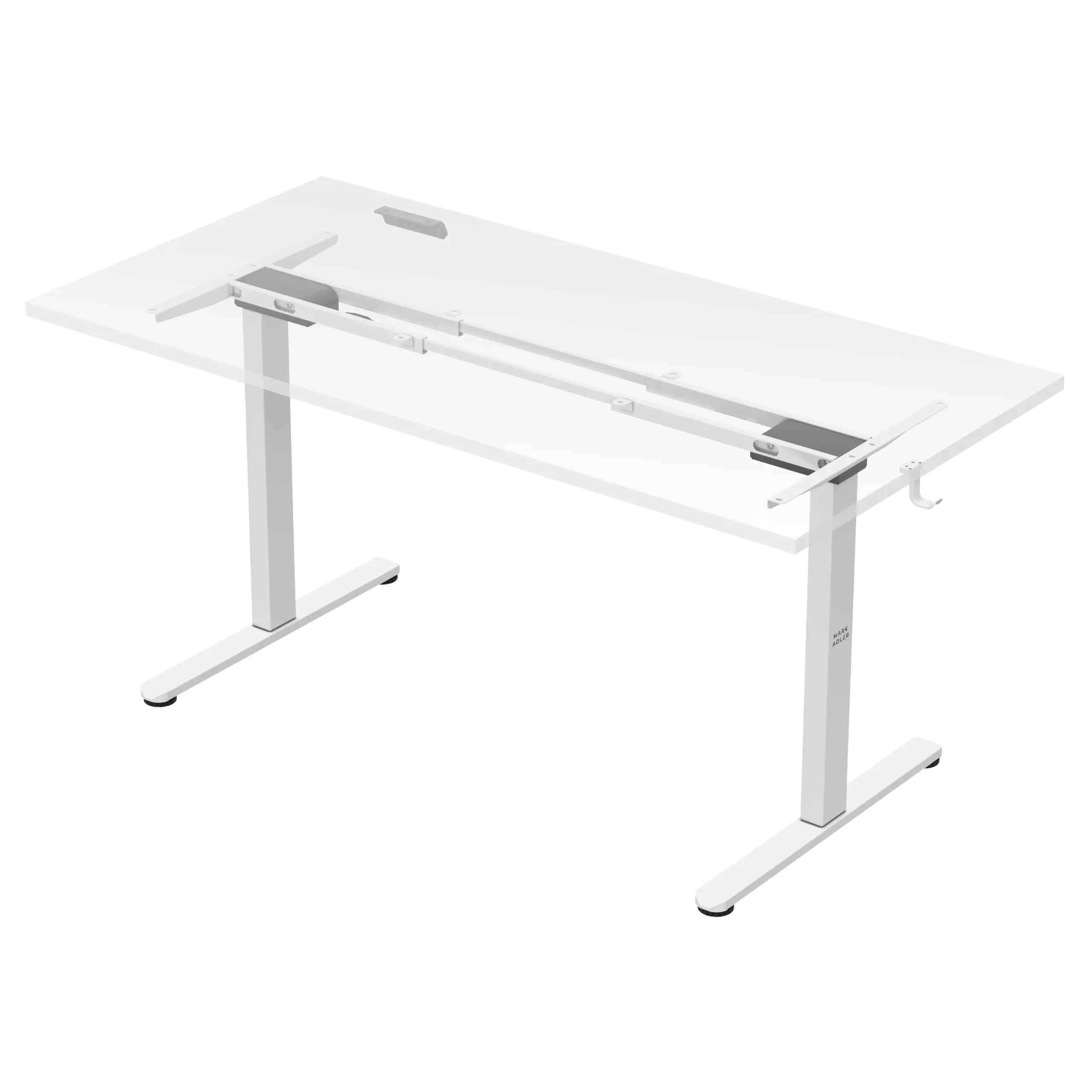 Dwusilnikowy elektryczny stelaż biurka Mark Adler Xeno 4.5 White - Image 8