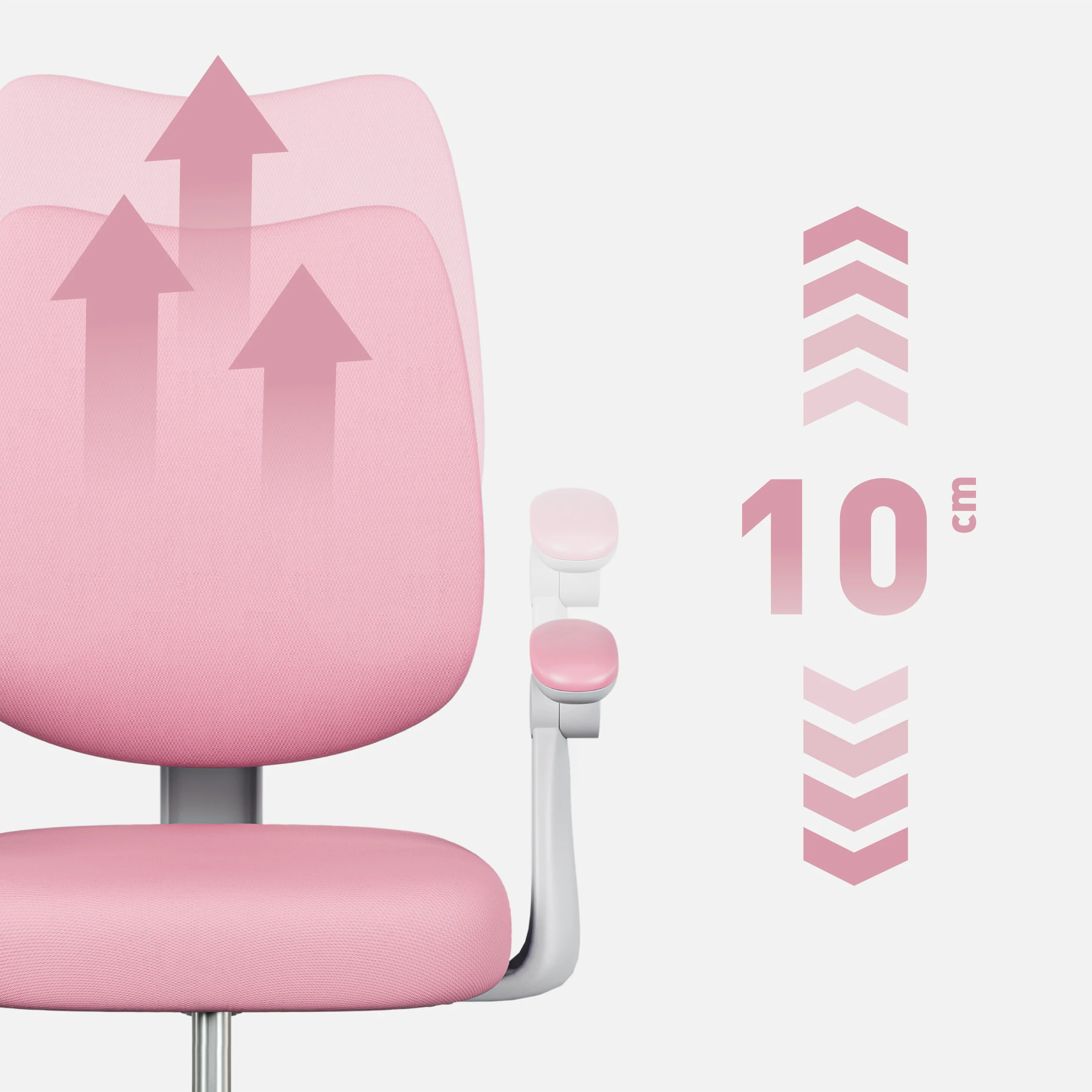 Ergonomiczny fotel dla dzieci Mark Adler Junior 4.6 Pink - Image 4