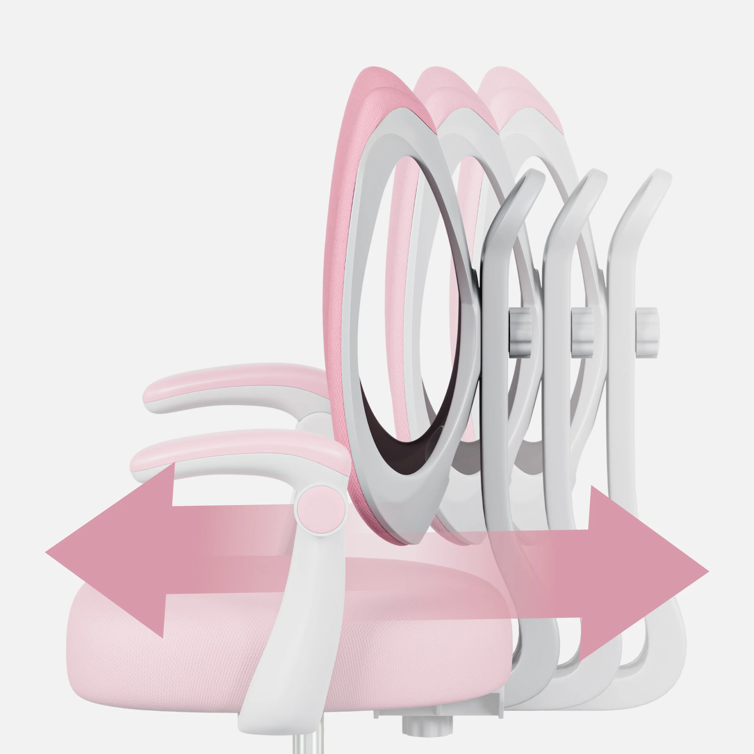 Ergonomiczny fotel dla dzieci Mark Adler Junior 4.6 Pink - Image 5