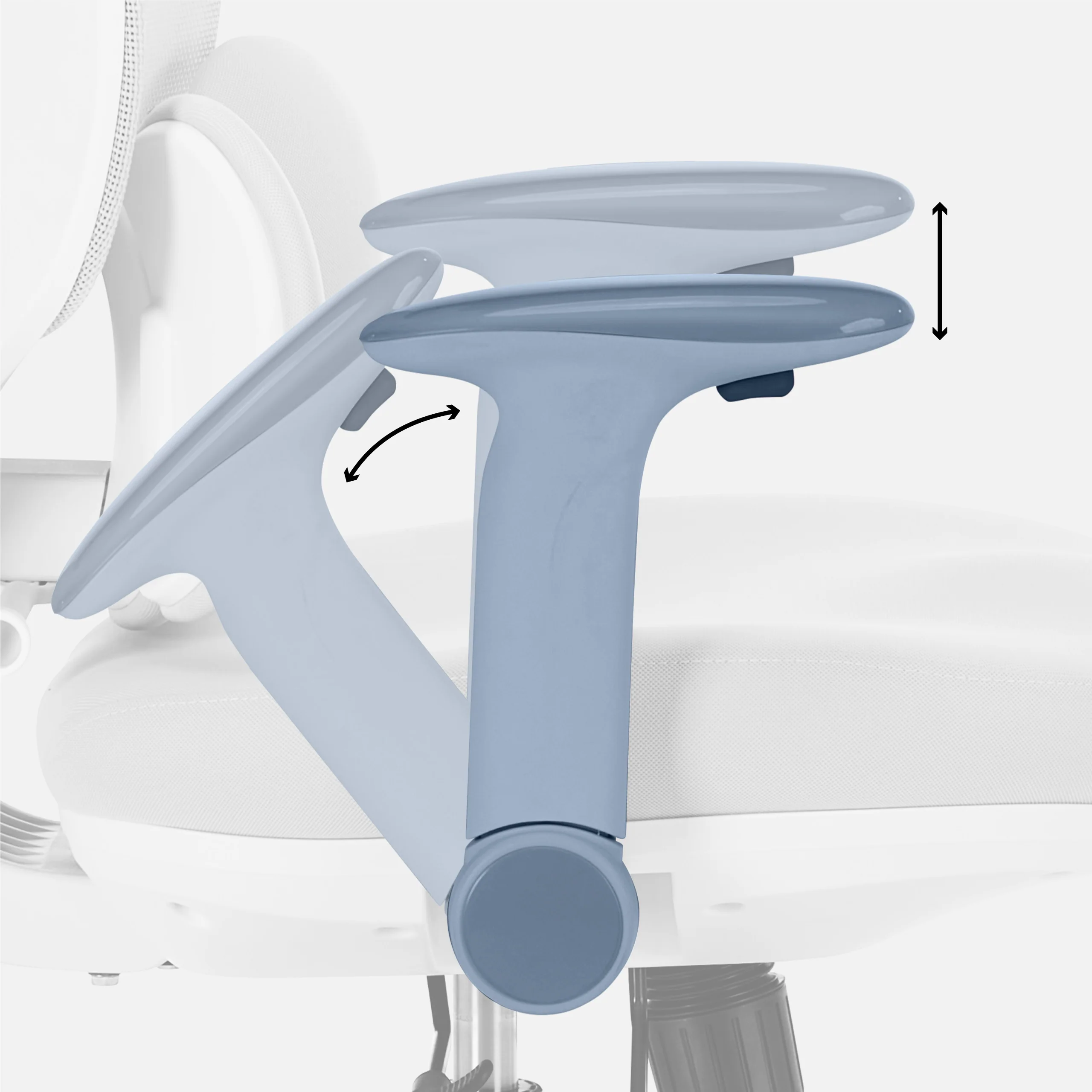 Ergonomiczny fotel dla dziecka Mark Adler Junior 6.3 Grey - Image 7