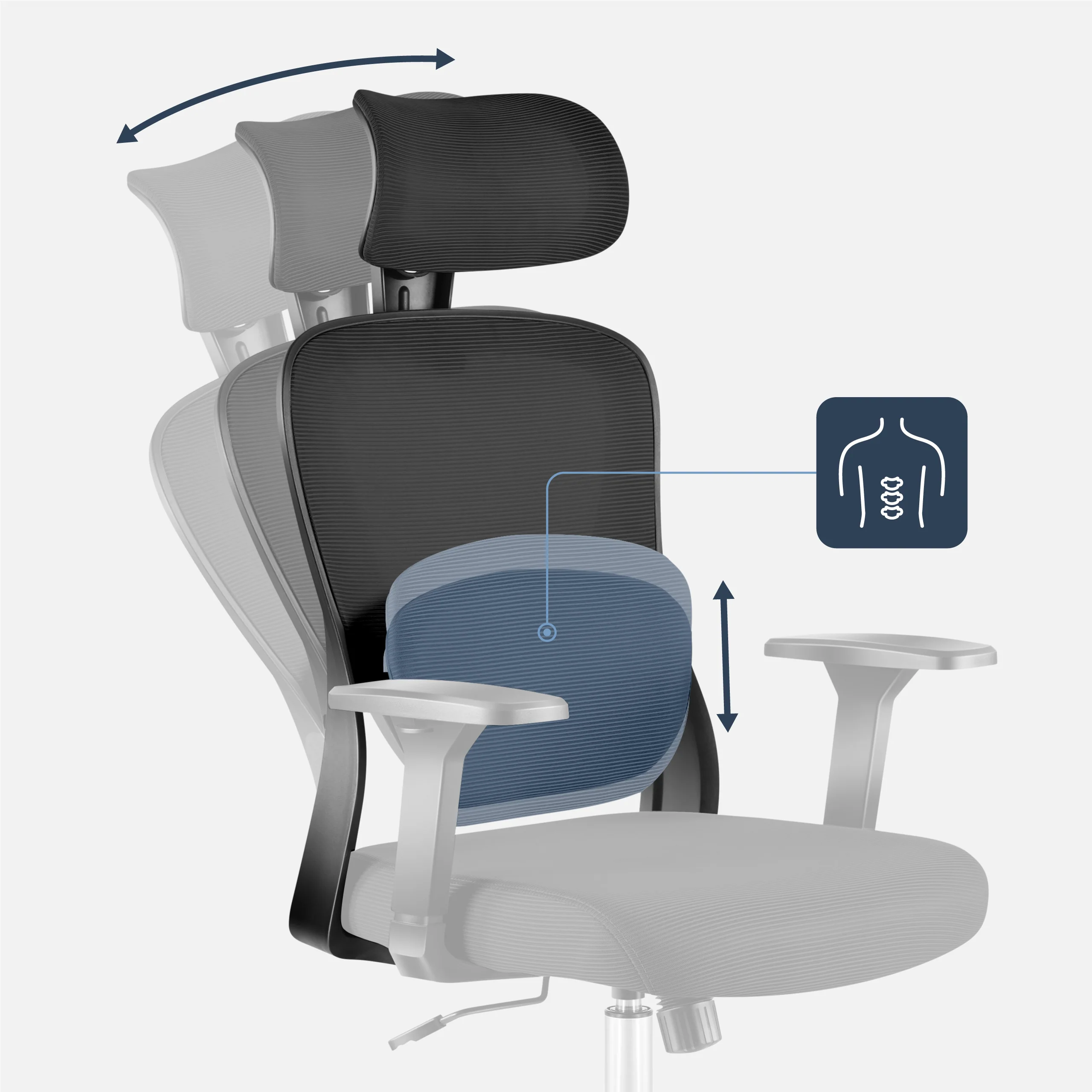 Fotel biurowy Mark Adler Manager 3.2 Black - Image 5
