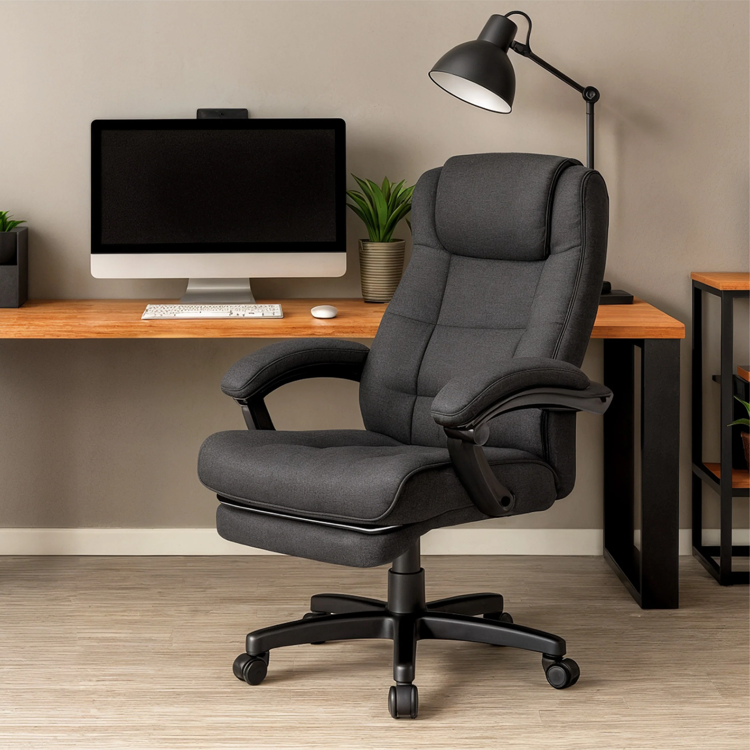 Fotel biurowy z masażem Mark Adler Boss 5.3 Black - Image 3