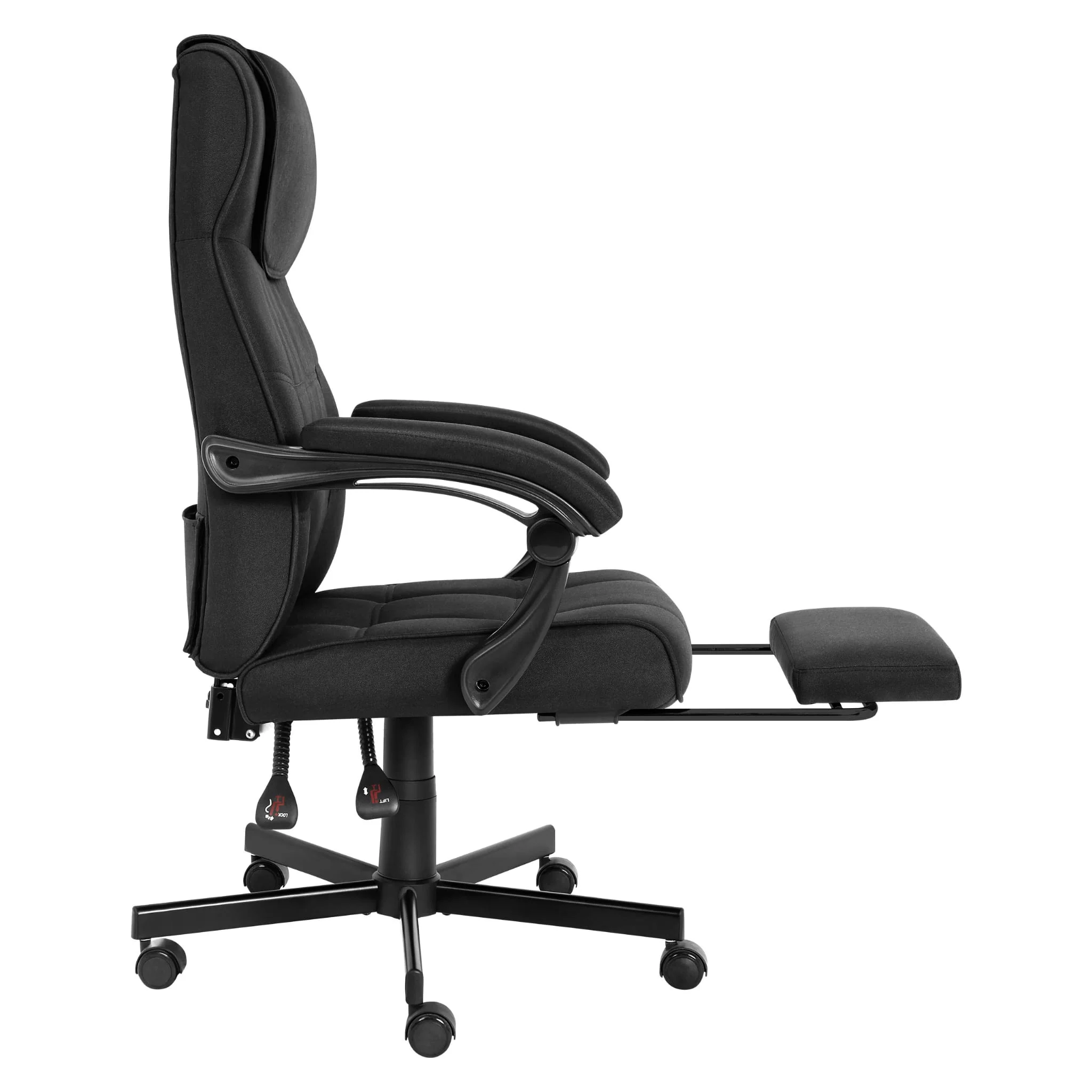 Fotel biurowy z masażem Mark Adler Boss 5.3 Black - Image 9
