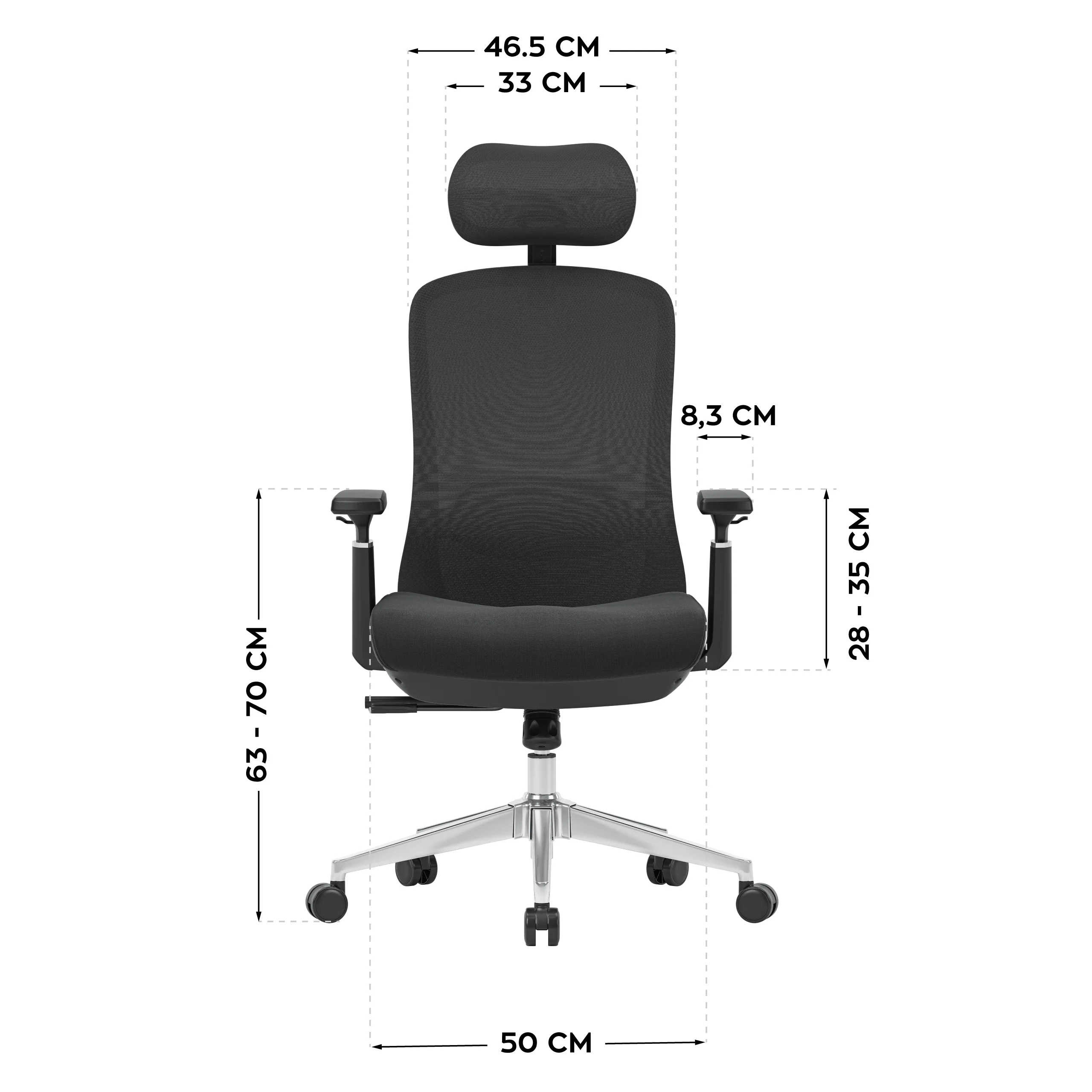 Fotel biurowy z masażem Mark Adler Leadpro 6.0 Black - Image 12