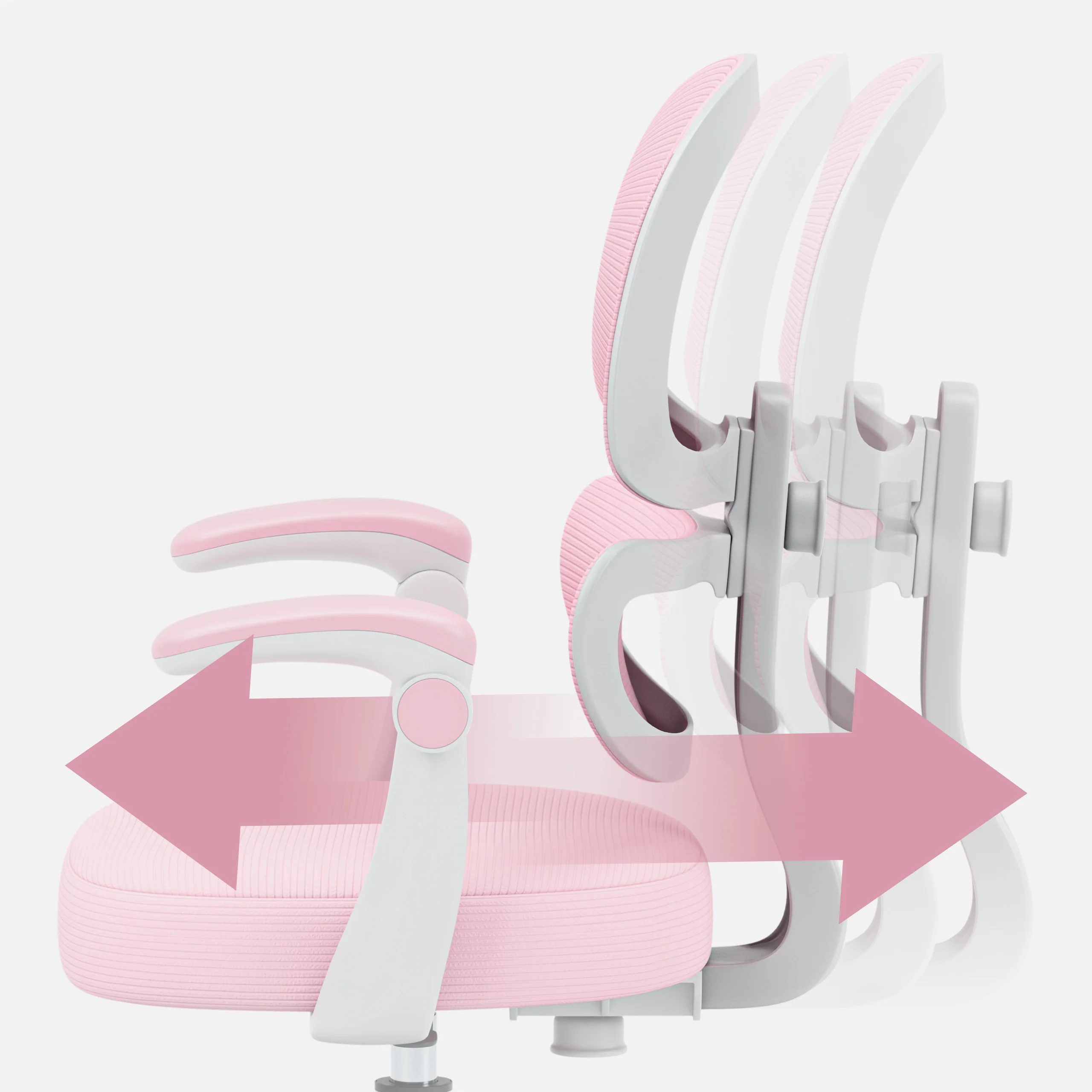 Fotel ergonomiczny dla dzieci Mark Adler Junior 4.4 Pink - Image 5