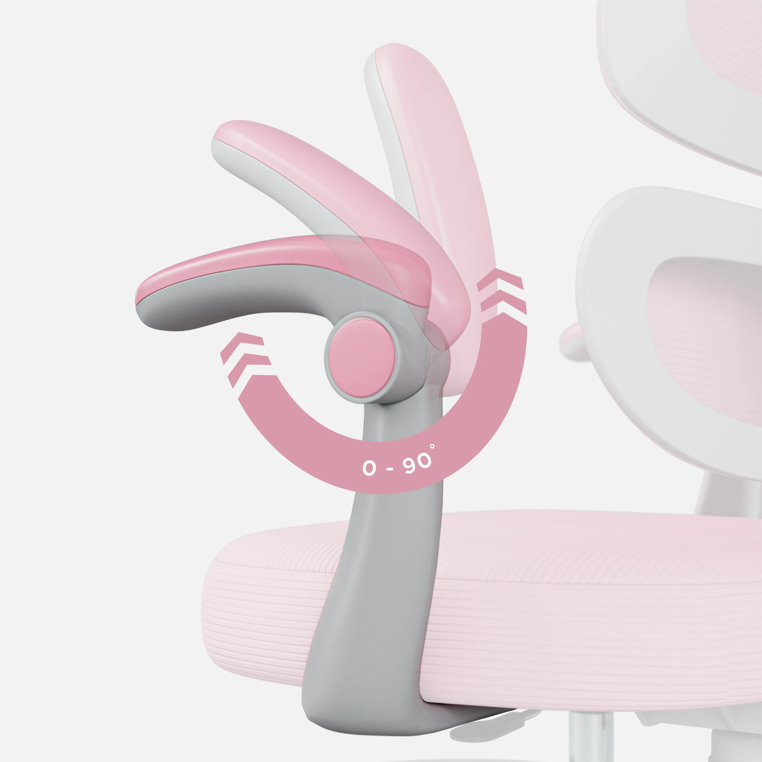 Fotel ergonomiczny dla dzieci Mark Adler Junior 4.4 Pink - Image 8